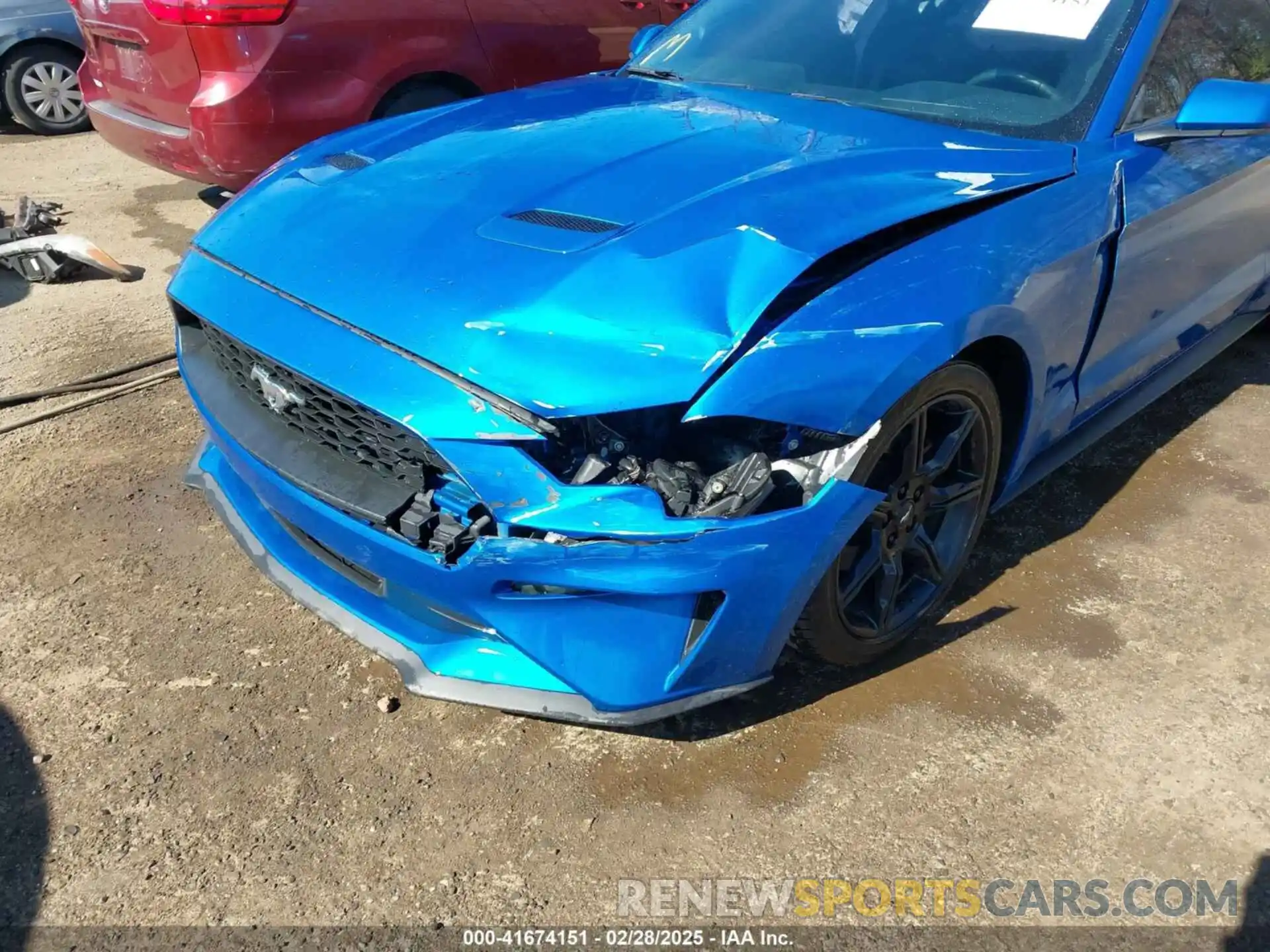 6 Photograph of a damaged car 1FA6P8TH1K5167548 FORD MUSTANG 2019