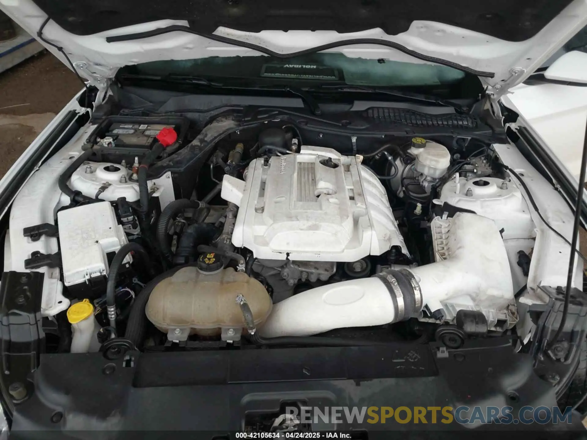10 Photograph of a damaged car 1FA6P8TH1K5168795 FORD MUSTANG 2019