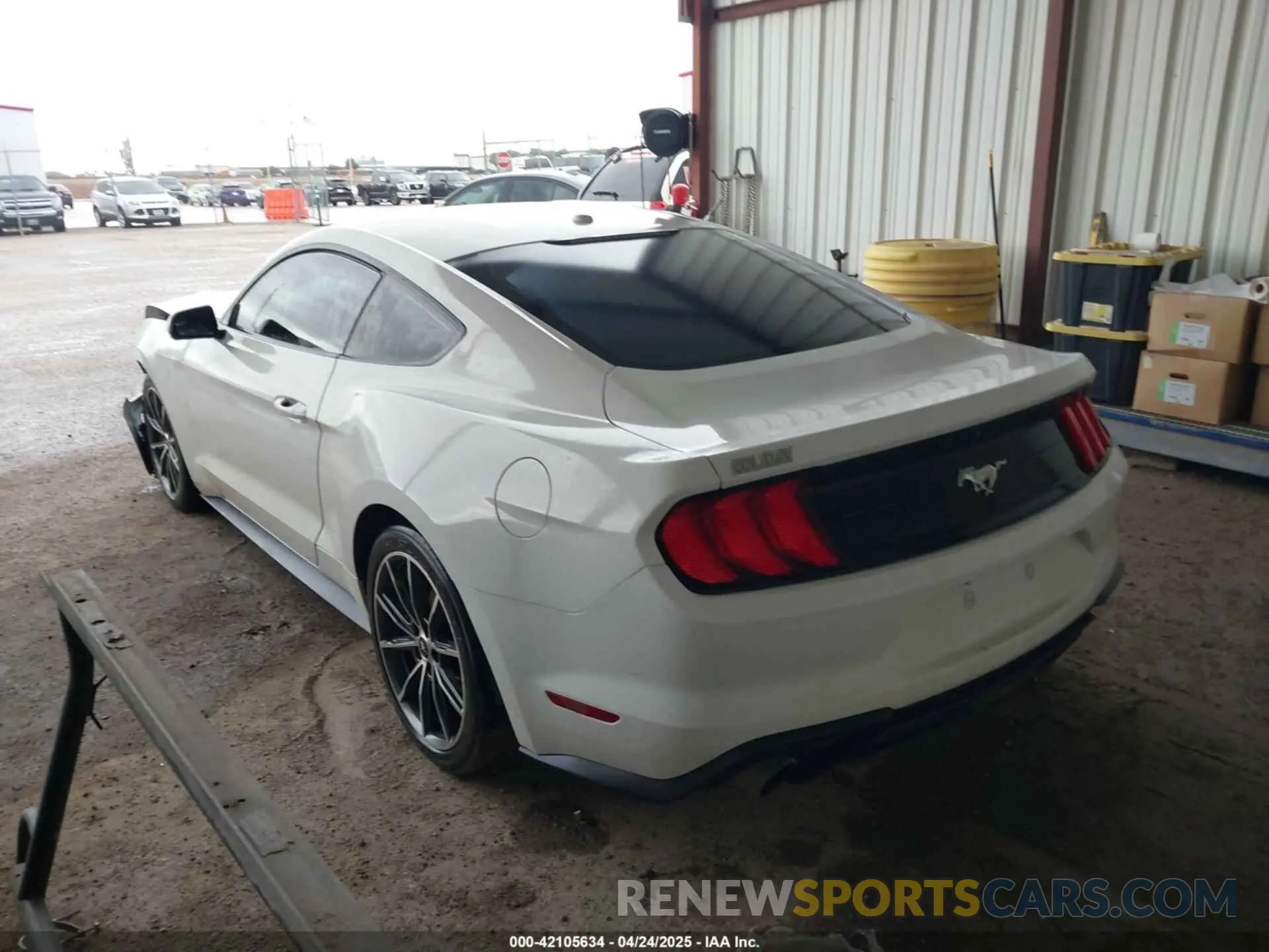 3 Photograph of a damaged car 1FA6P8TH1K5168795 FORD MUSTANG 2019