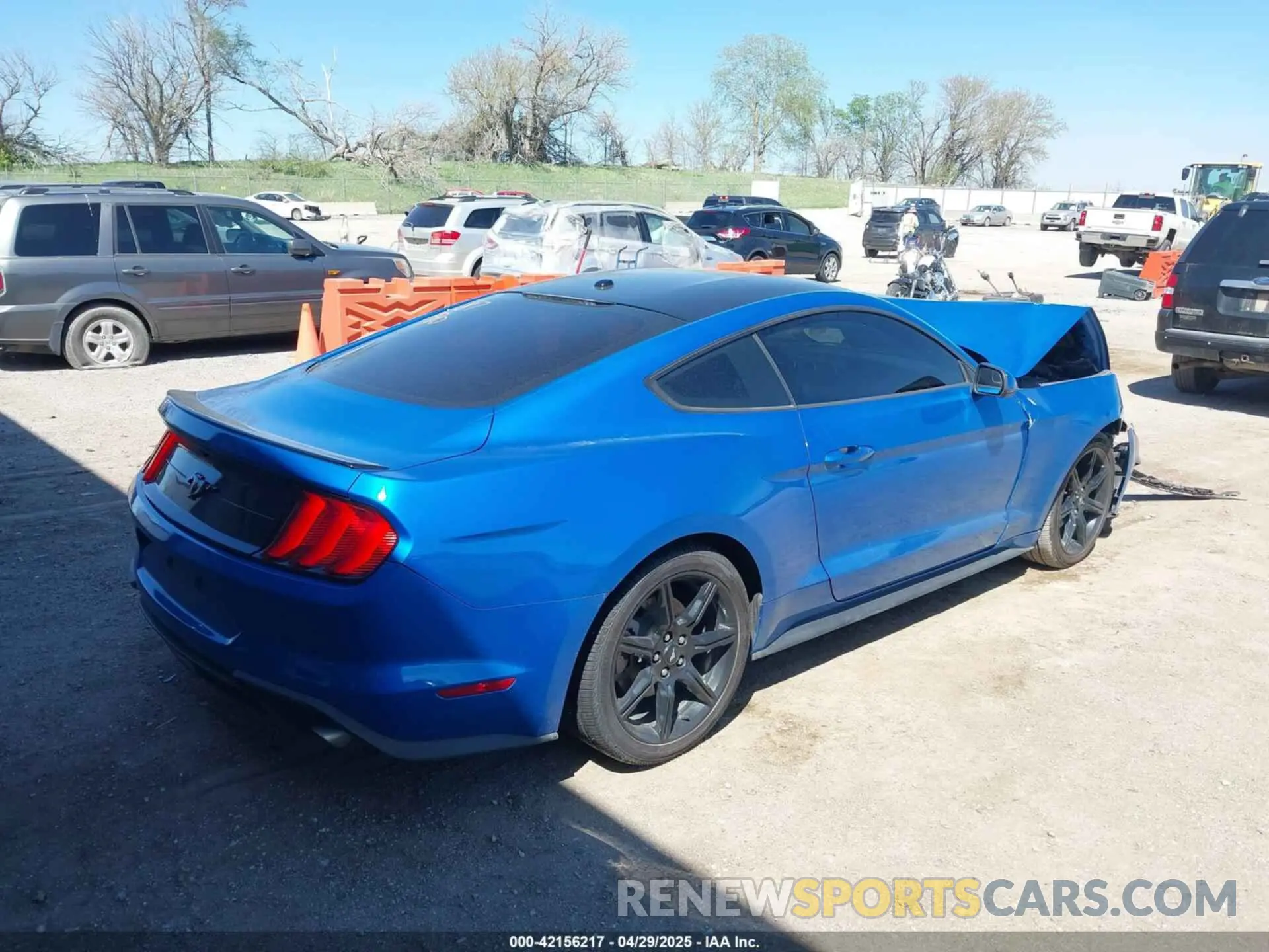 4 Photograph of a damaged car 1FA6P8TH2K5134462 FORD MUSTANG 2019
