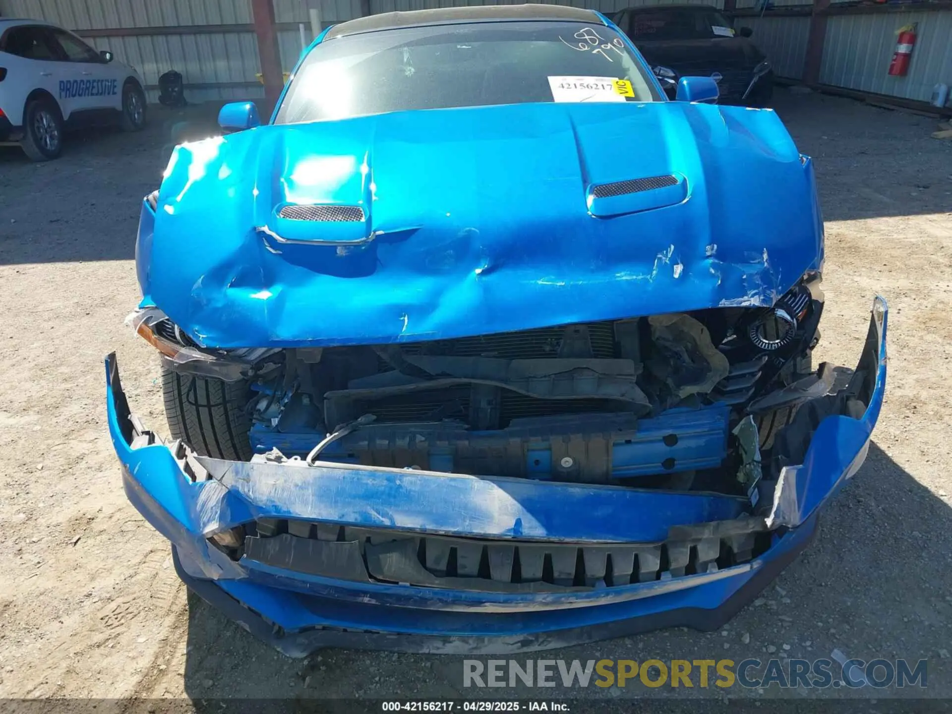 6 Photograph of a damaged car 1FA6P8TH2K5134462 FORD MUSTANG 2019