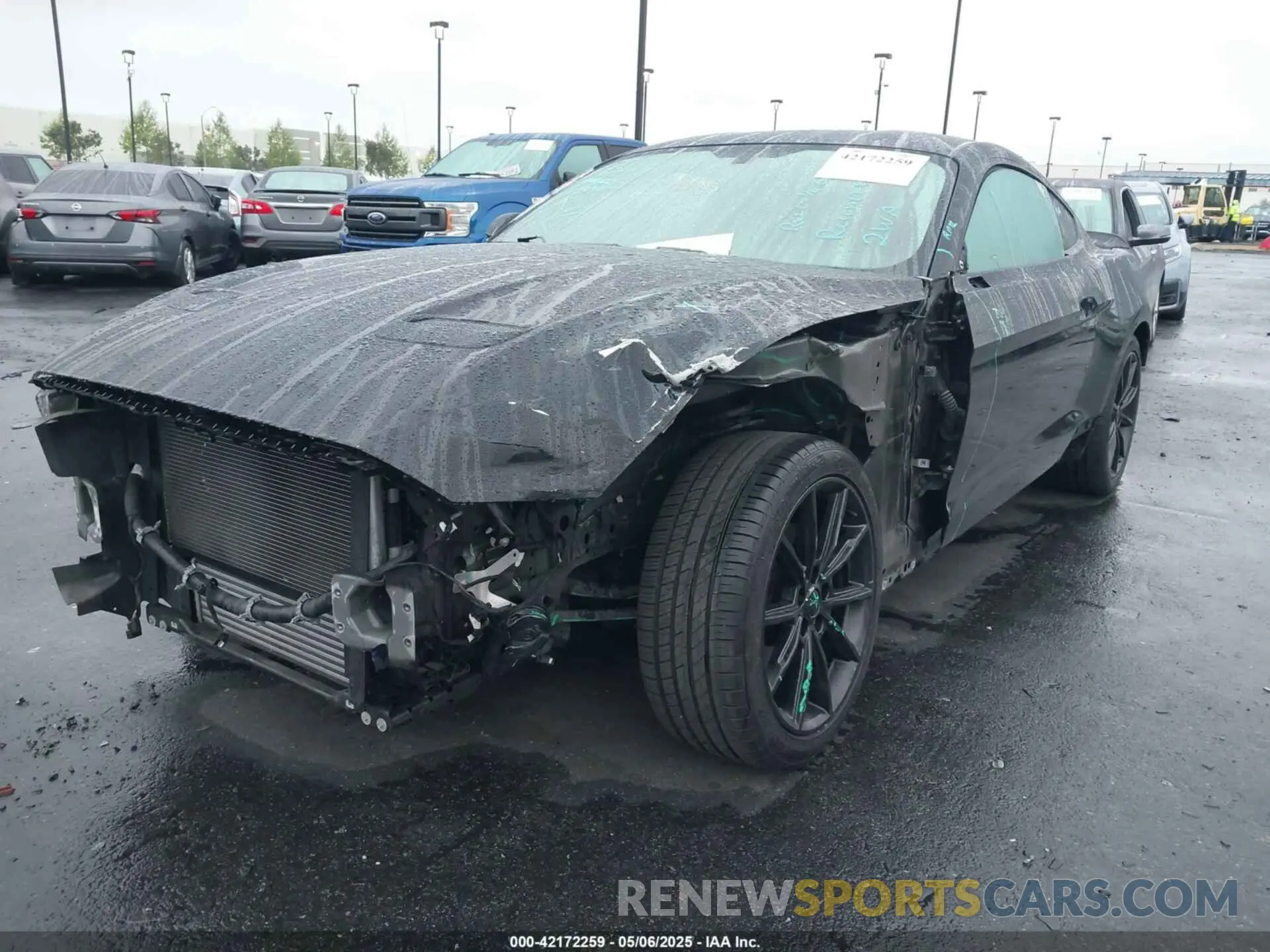 2 Photograph of a damaged car 1FA6P8TH2K5143582 FORD MUSTANG 2019
