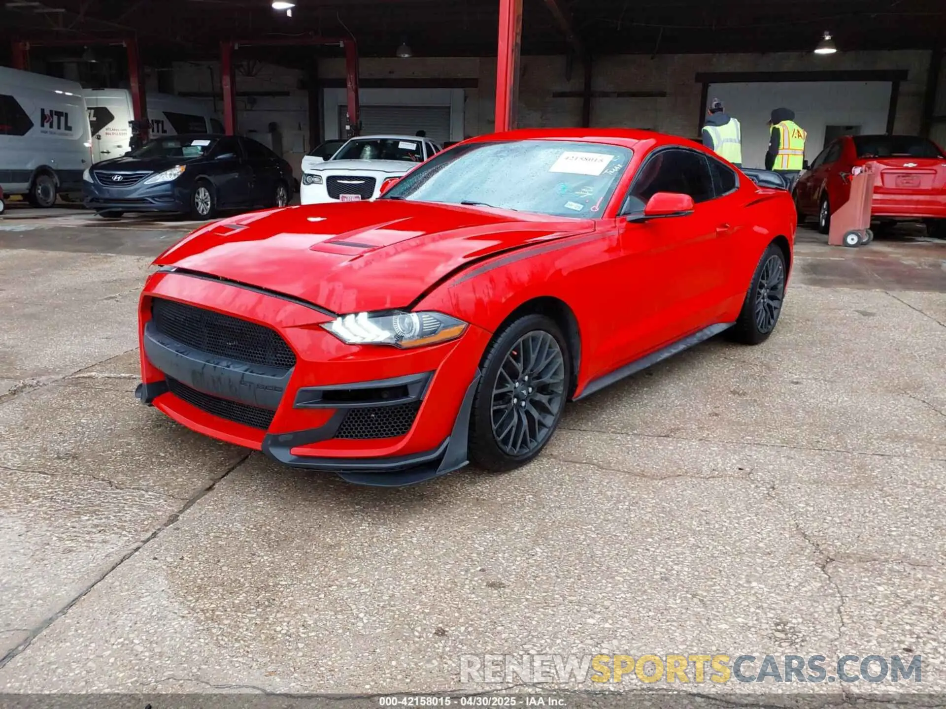 2 Photograph of a damaged car 1FA6P8TH2K5159586 FORD MUSTANG 2019