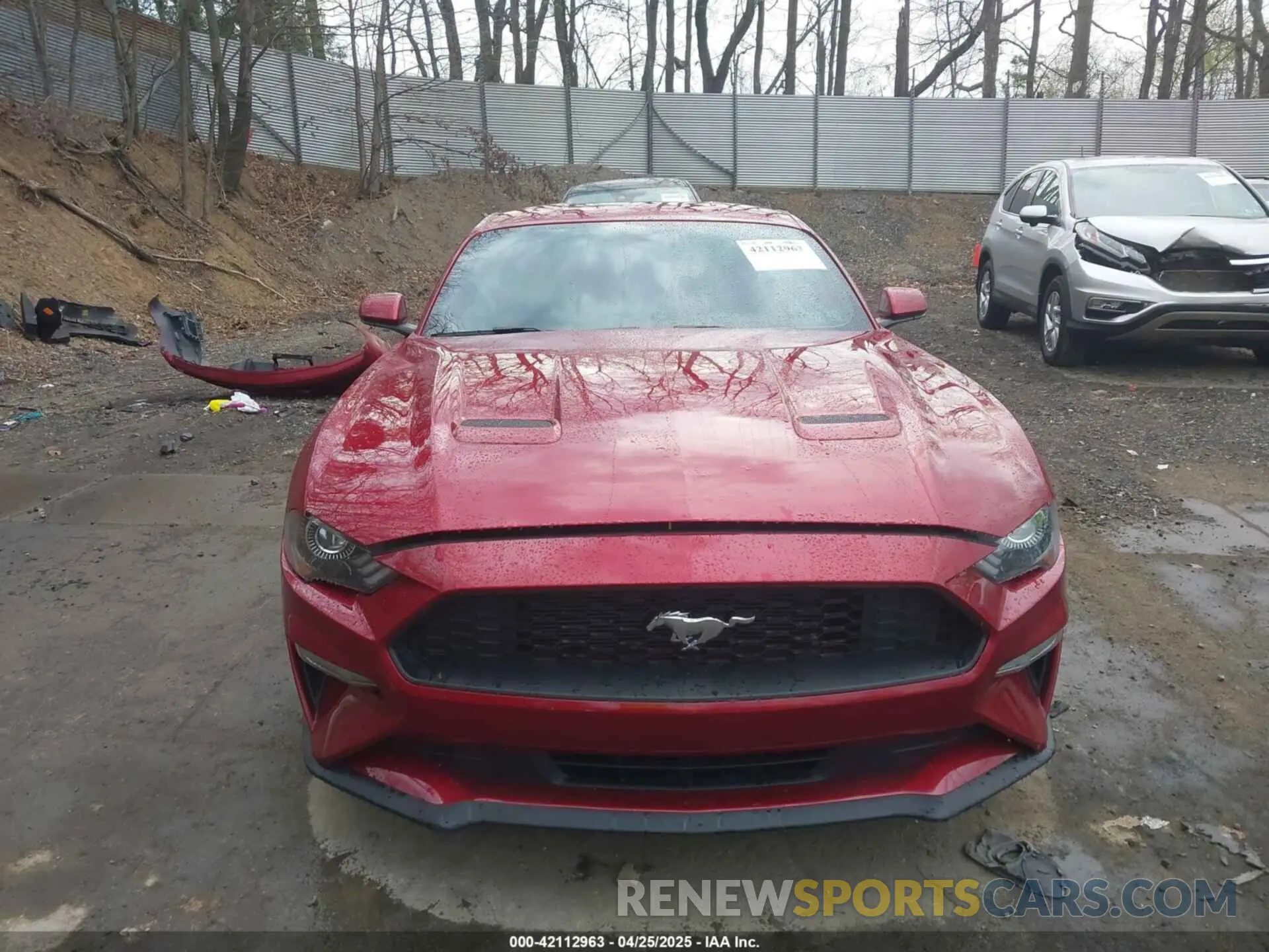 13 Photograph of a damaged car 1FA6P8TH3K5111837 FORD MUSTANG 2019