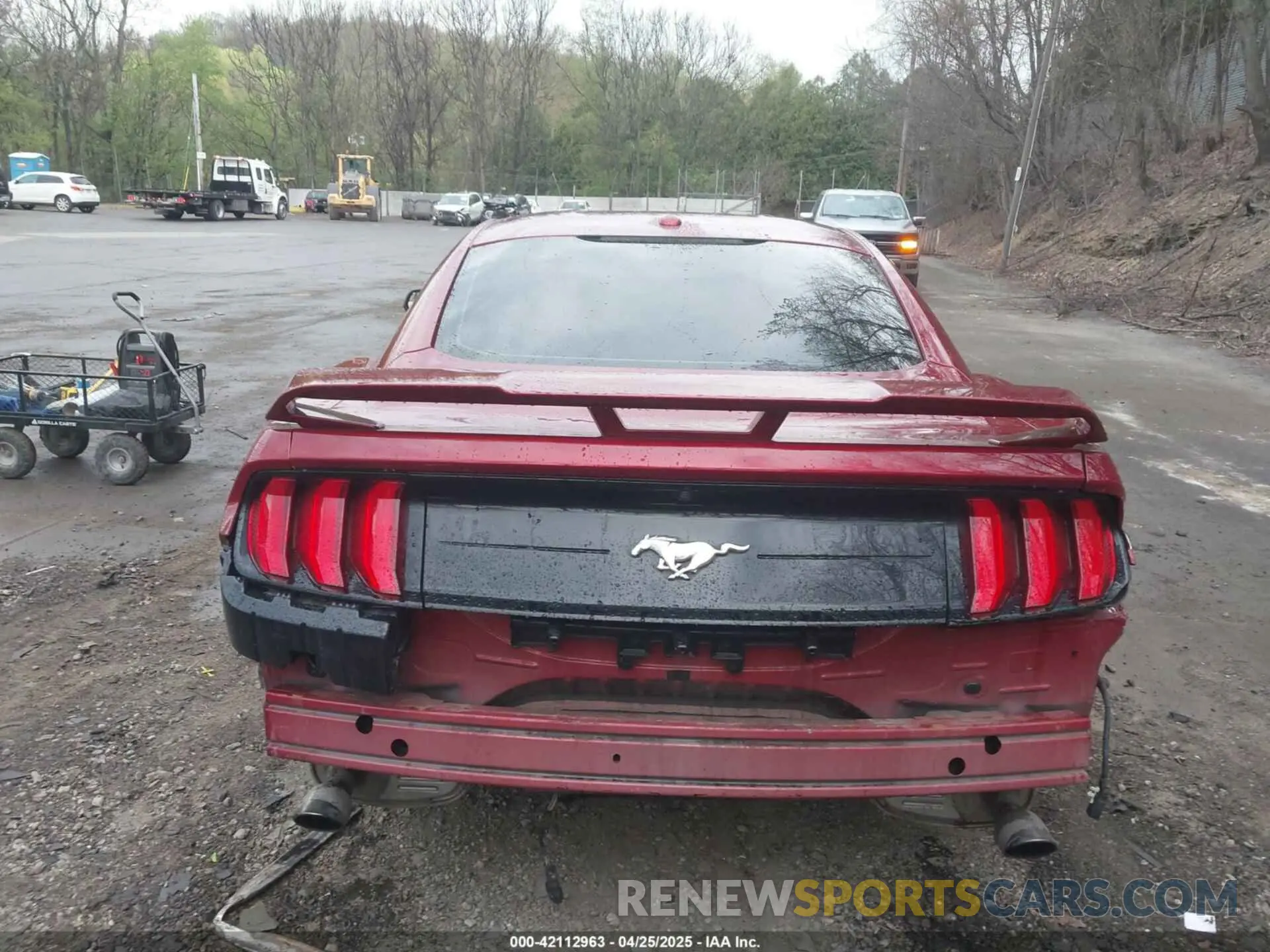 17 Photograph of a damaged car 1FA6P8TH3K5111837 FORD MUSTANG 2019
