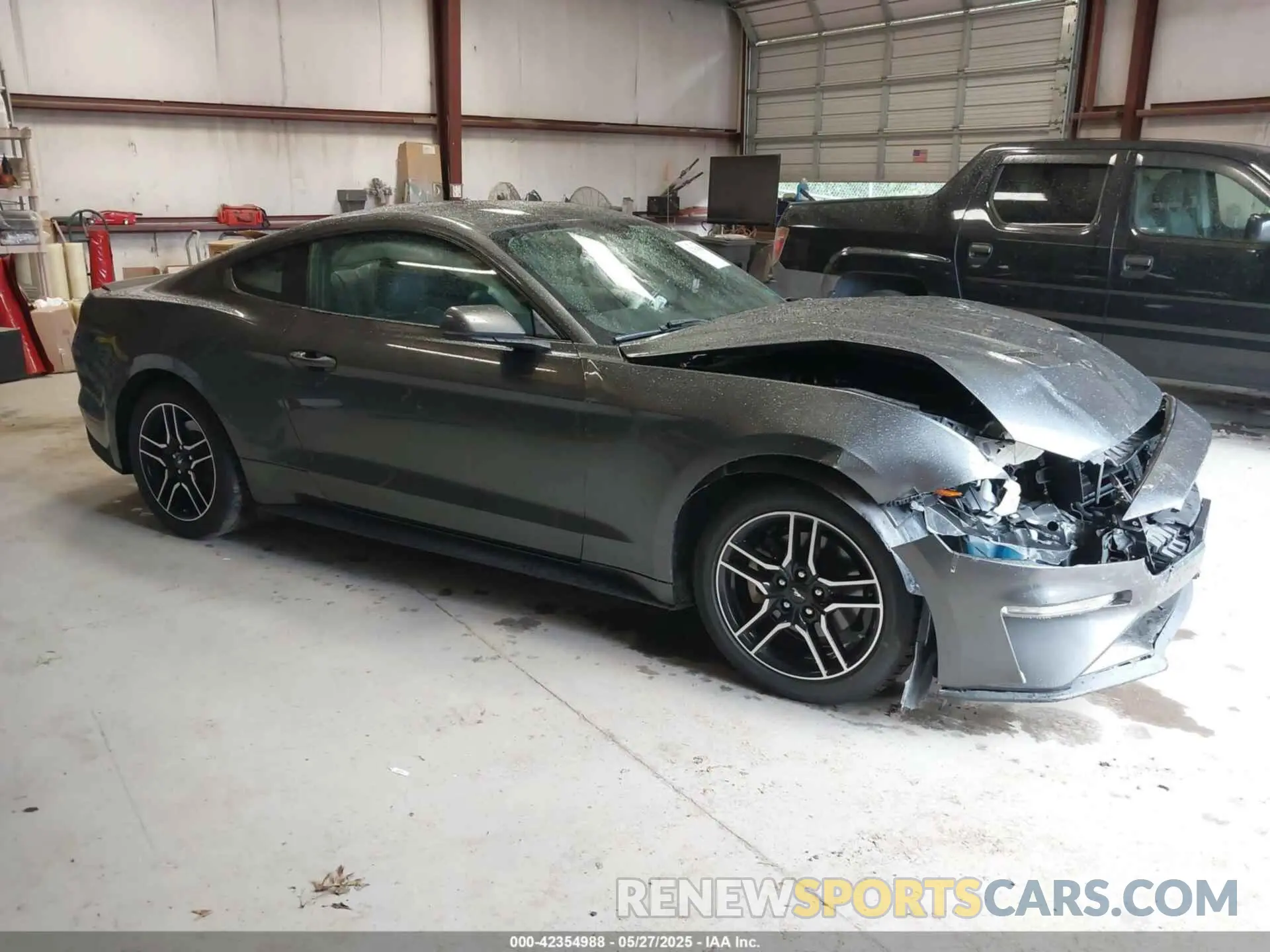 1 Photograph of a damaged car 1FA6P8TH3K5172072 FORD MUSTANG 2019