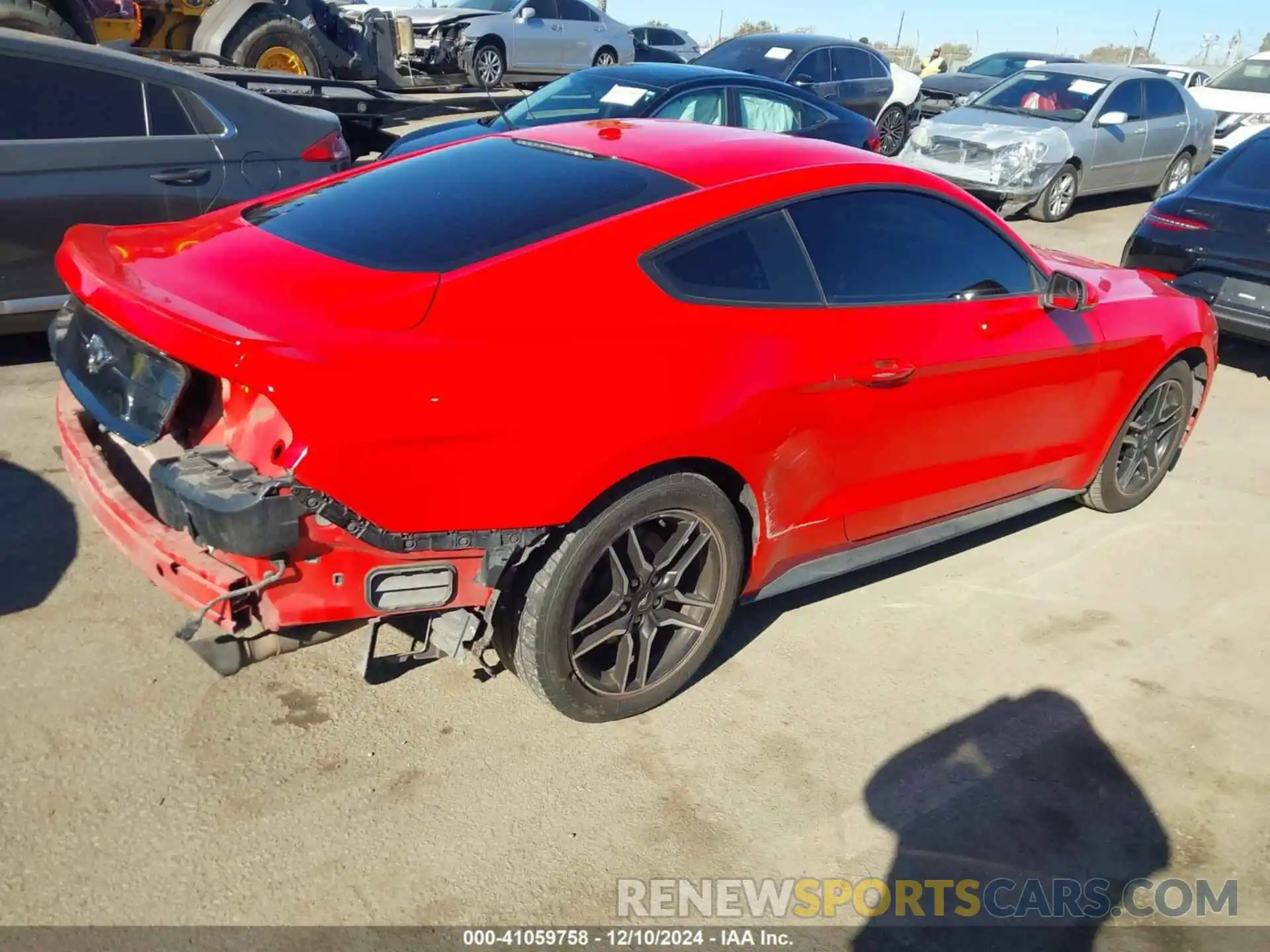 4 Photograph of a damaged car 1FA6P8TH3K5172668 FORD MUSTANG 2019