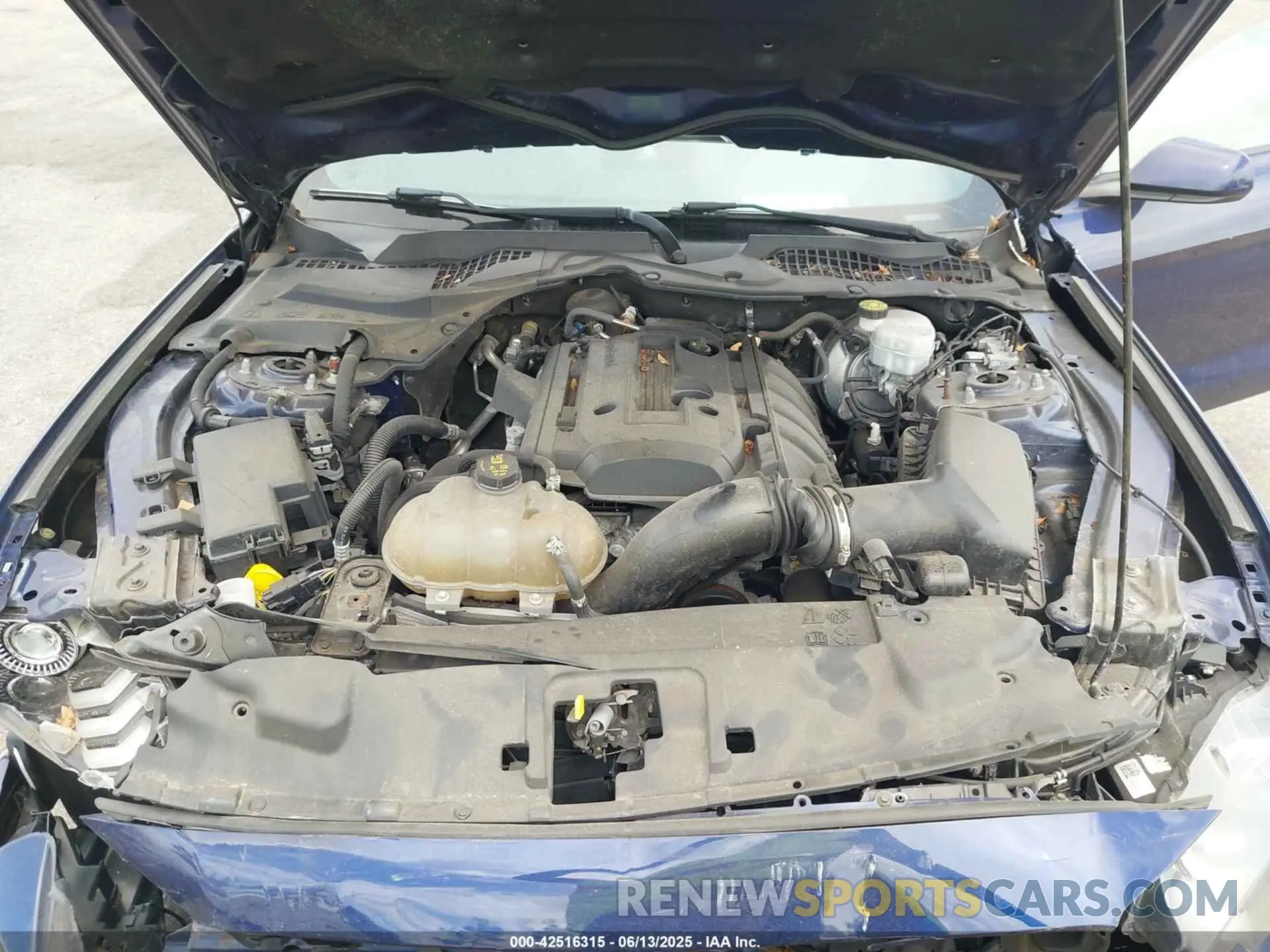 10 Photograph of a damaged car 1FA6P8TH3K5174131 FORD MUSTANG 2019