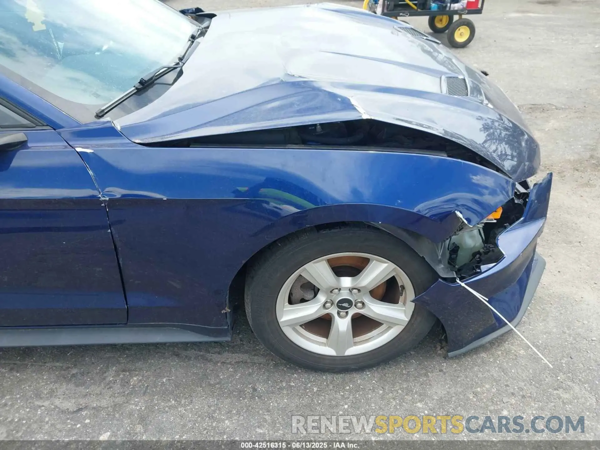 18 Photograph of a damaged car 1FA6P8TH3K5174131 FORD MUSTANG 2019