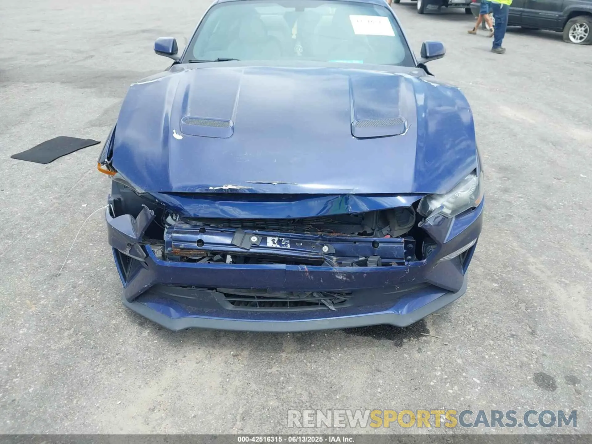 6 Photograph of a damaged car 1FA6P8TH3K5174131 FORD MUSTANG 2019