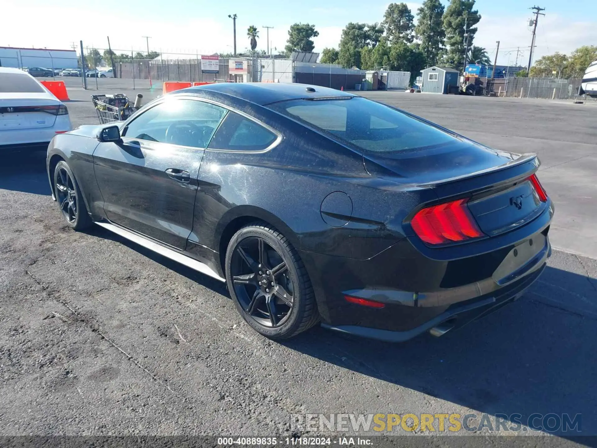 3 Photograph of a damaged car 1FA6P8TH3K5185937 FORD MUSTANG 2019