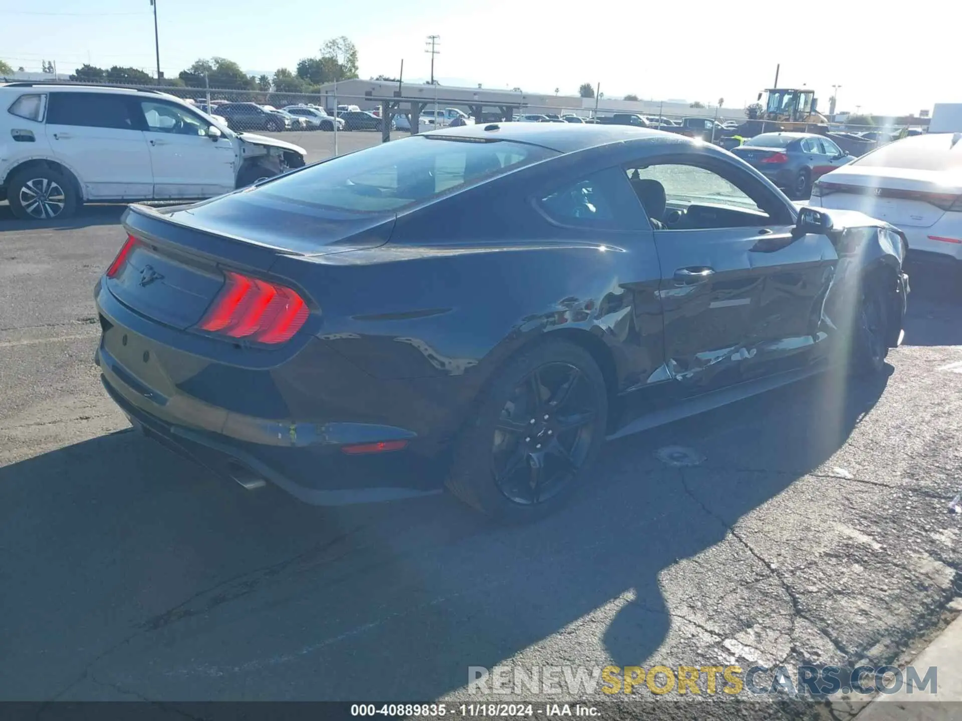 4 Photograph of a damaged car 1FA6P8TH3K5185937 FORD MUSTANG 2019