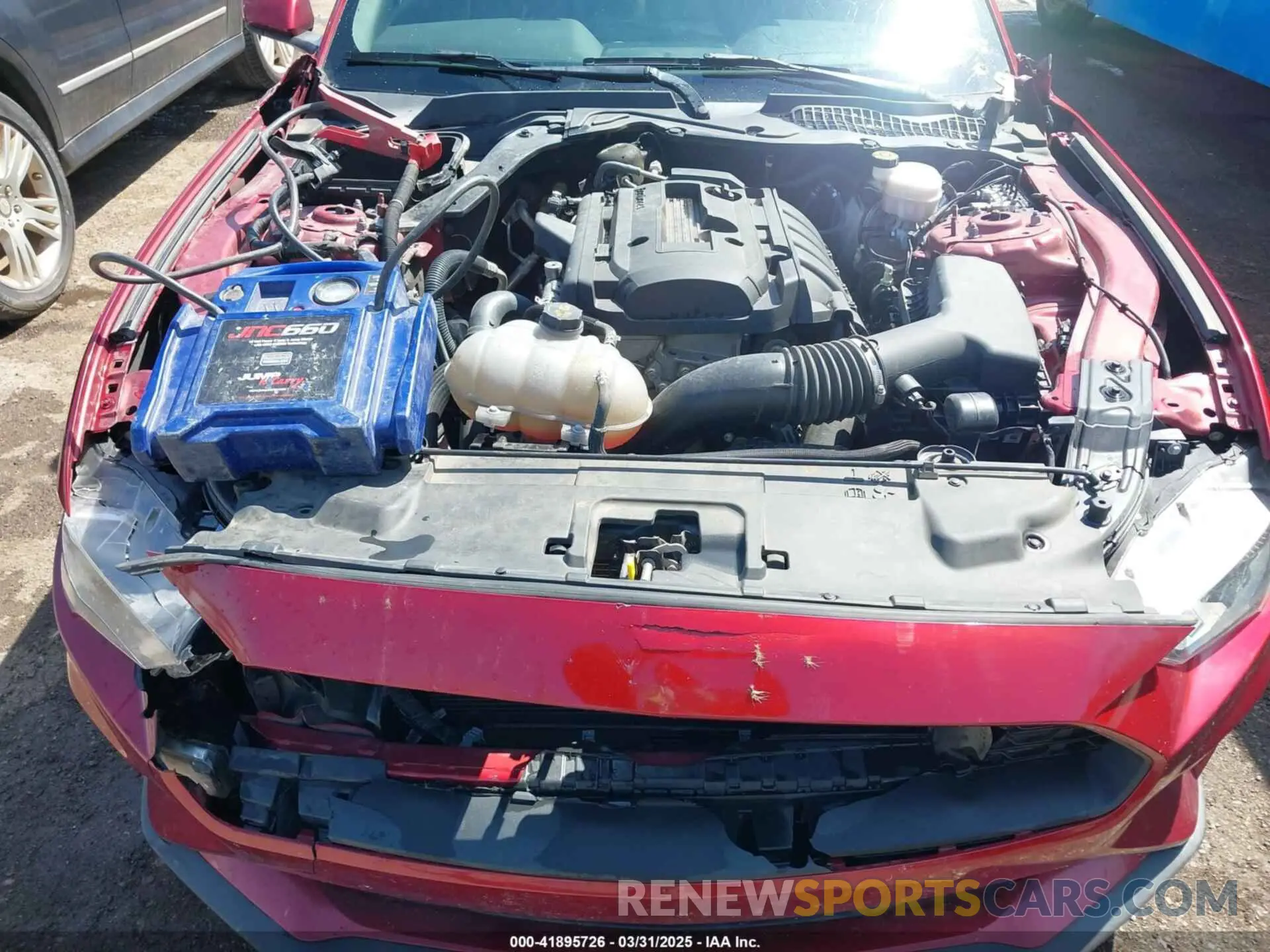 10 Photograph of a damaged car 1FA6P8TH4K5106131 FORD MUSTANG 2019