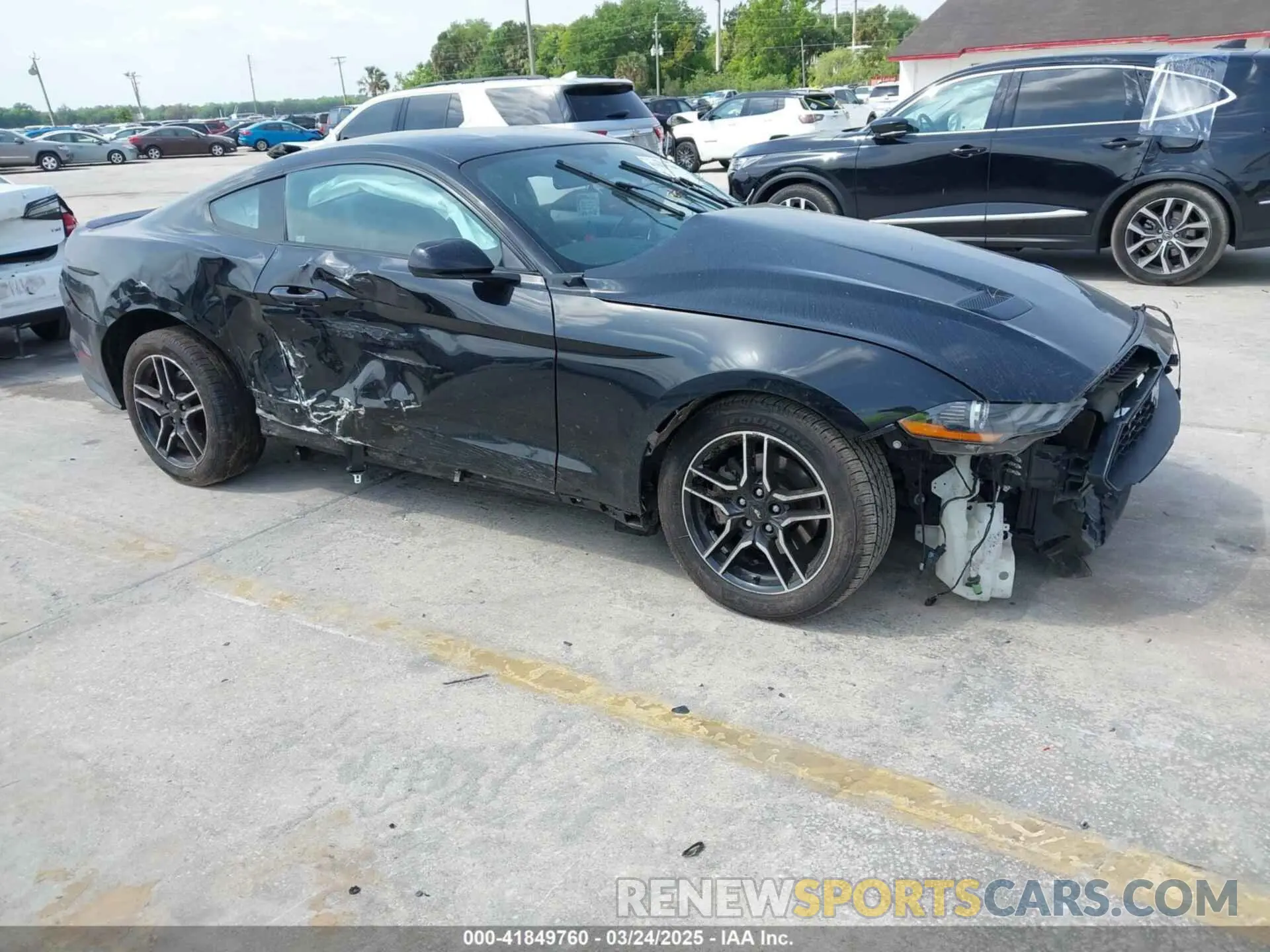 1 Photograph of a damaged car 1FA6P8TH4K5146998 FORD MUSTANG 2019