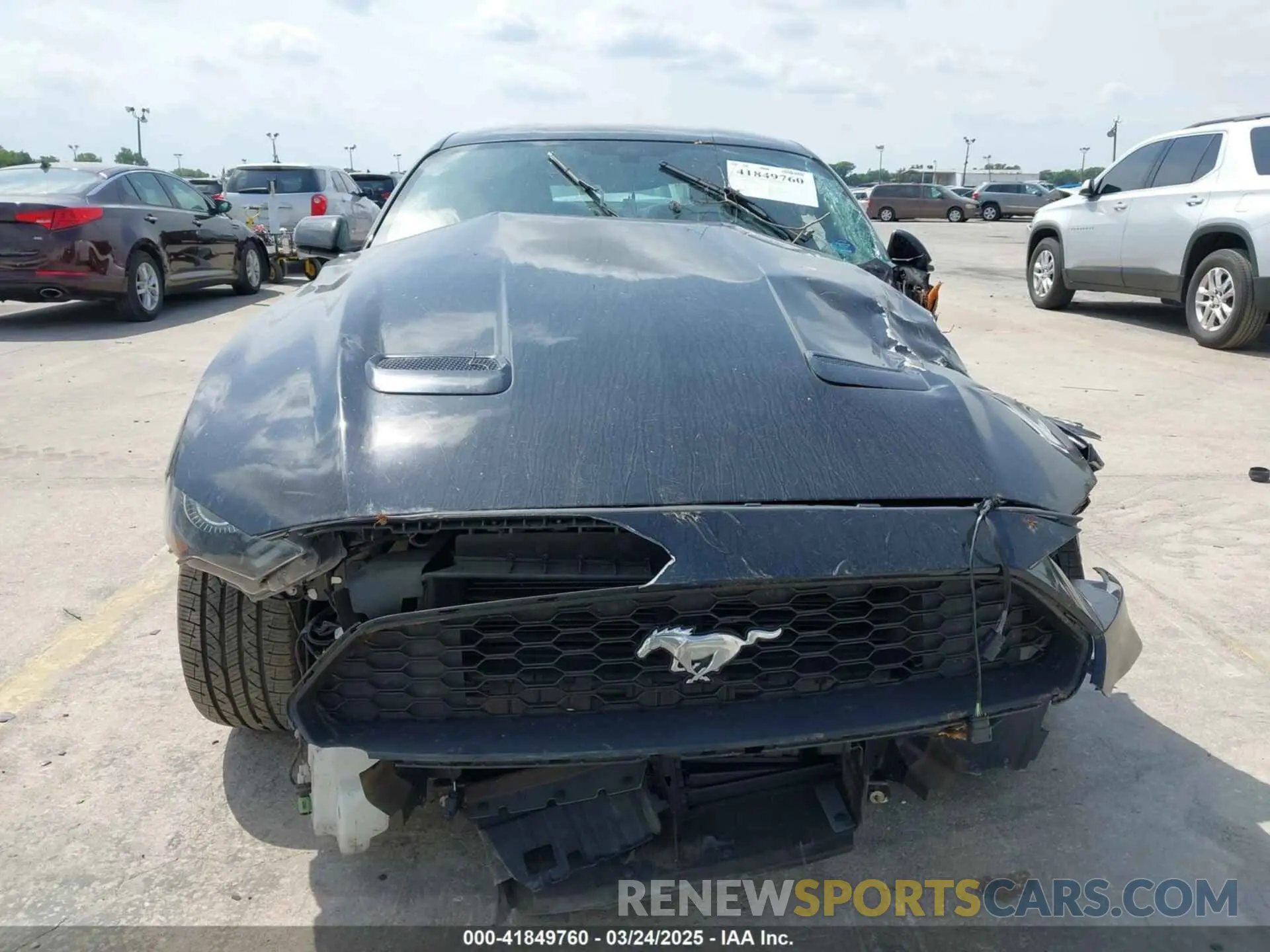 13 Photograph of a damaged car 1FA6P8TH4K5146998 FORD MUSTANG 2019