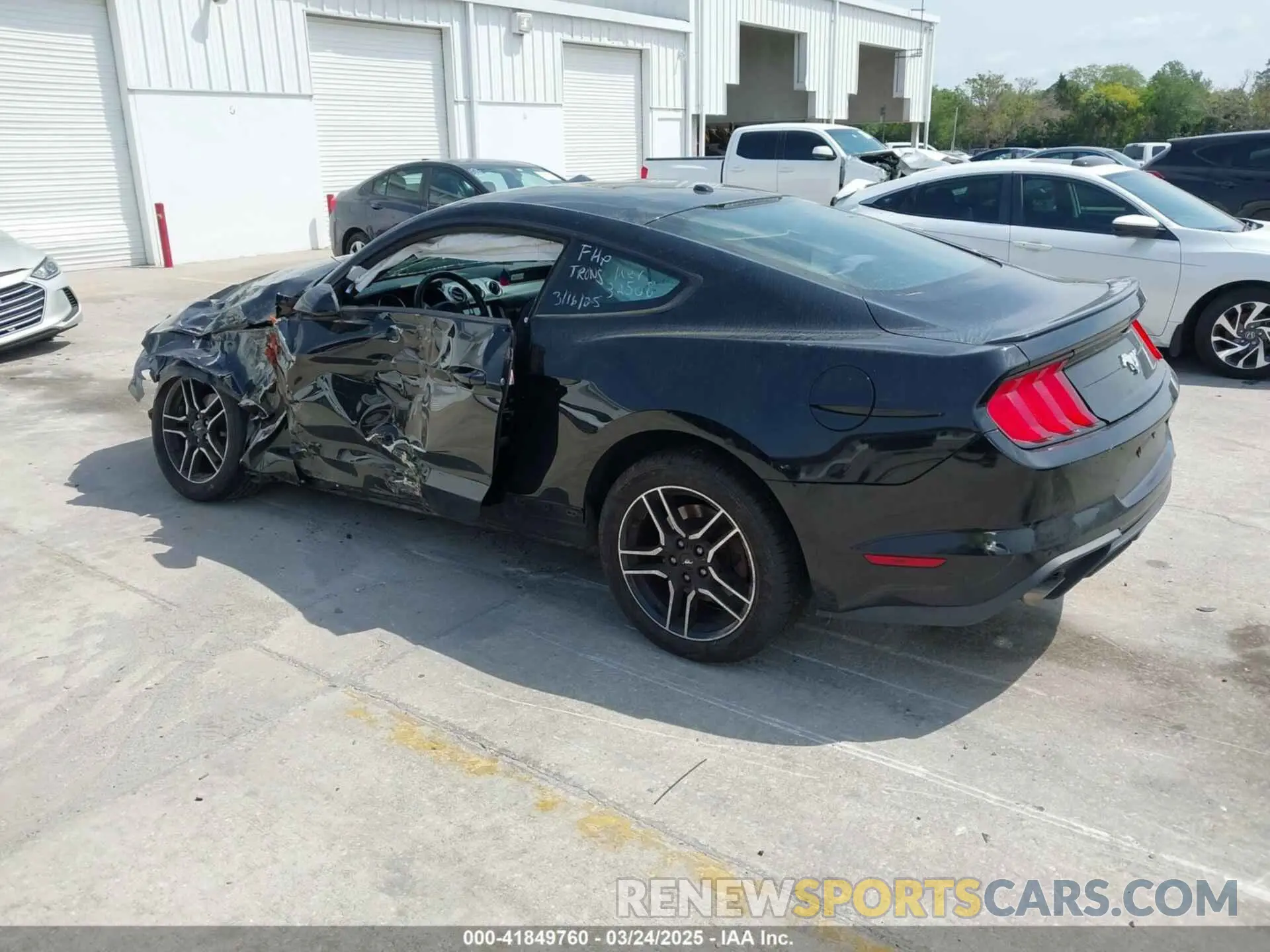 3 Photograph of a damaged car 1FA6P8TH4K5146998 FORD MUSTANG 2019