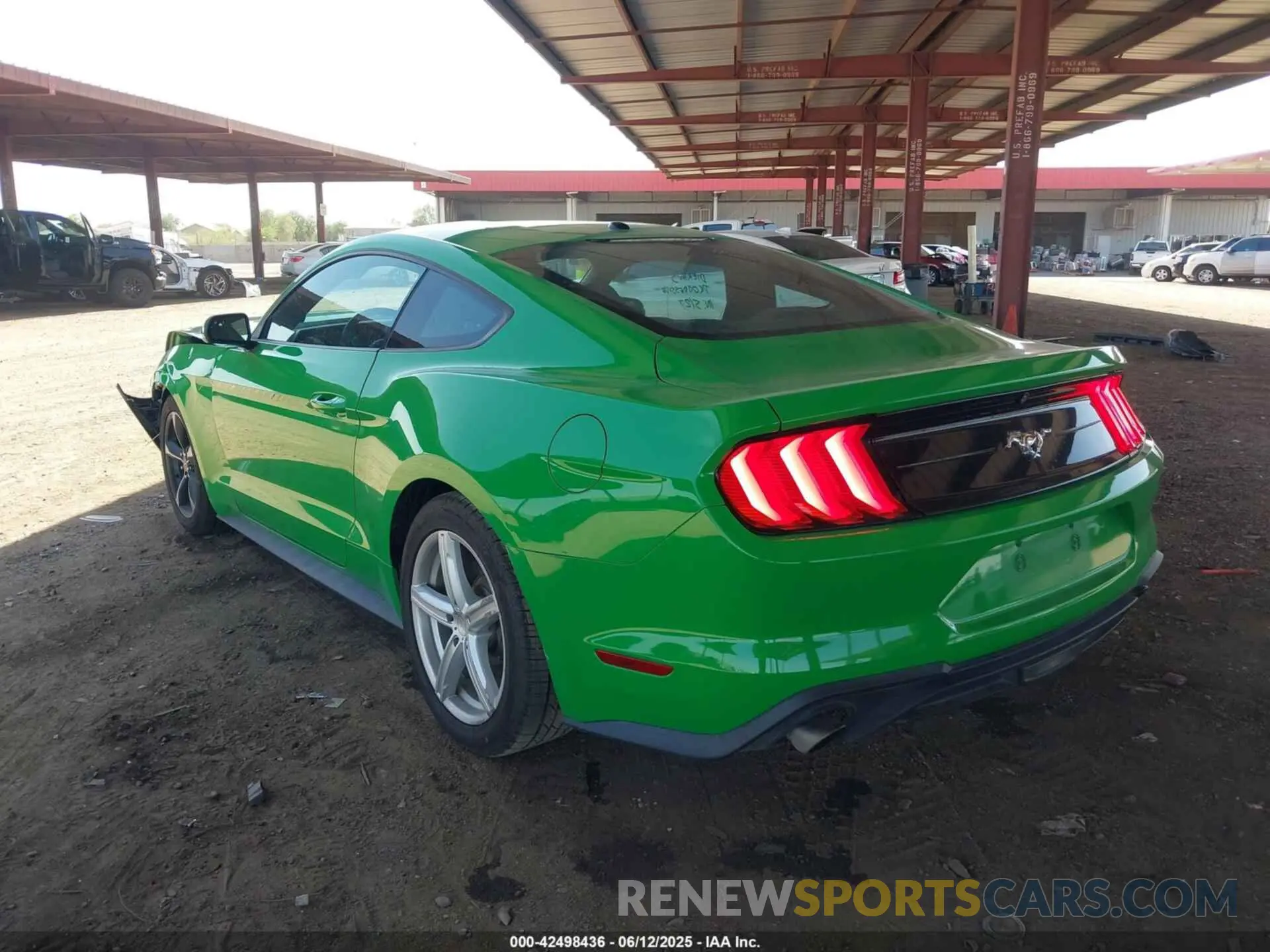 3 Photograph of a damaged car 1FA6P8TH4K5148217 FORD MUSTANG 2019