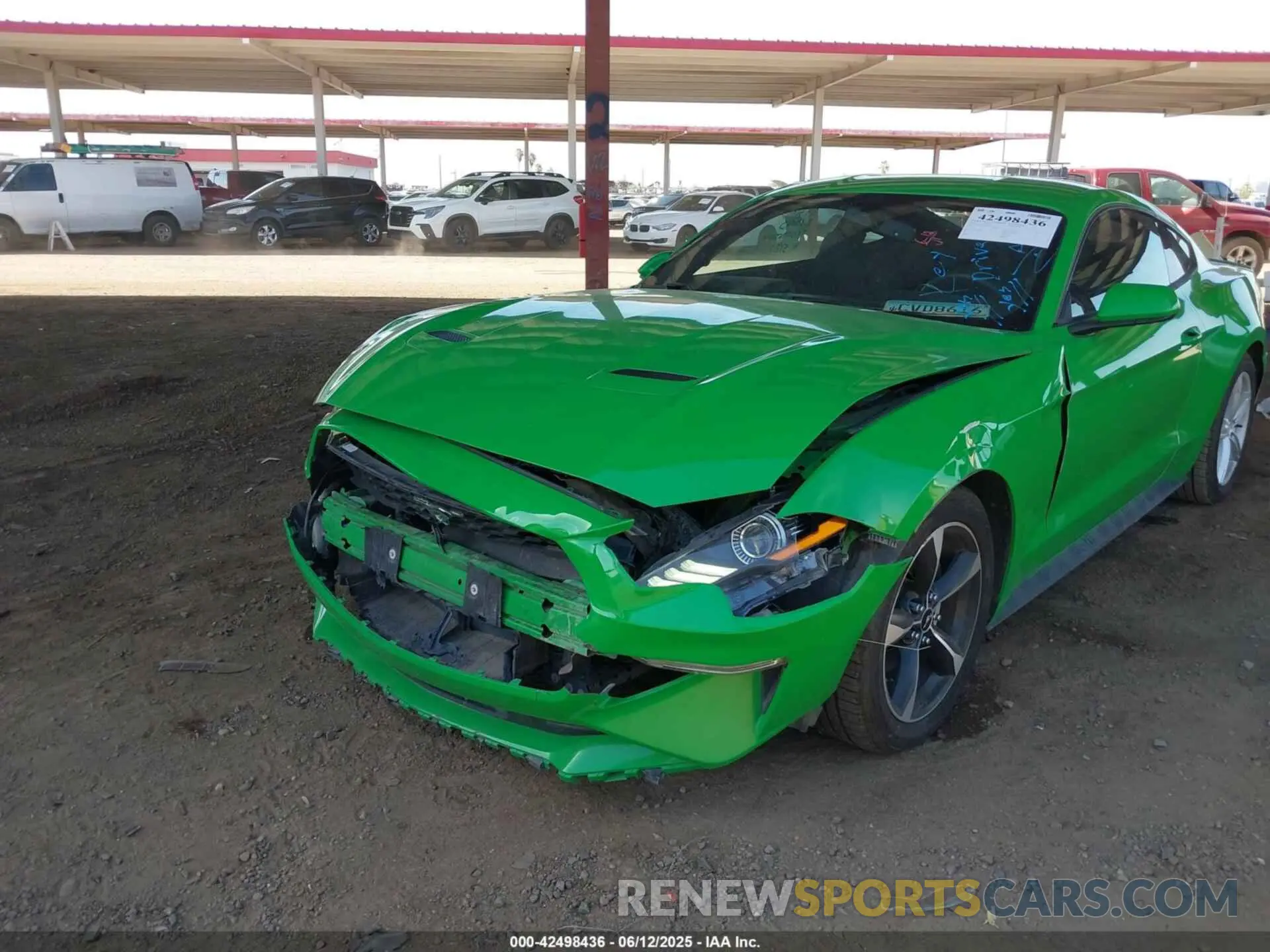 6 Photograph of a damaged car 1FA6P8TH4K5148217 FORD MUSTANG 2019