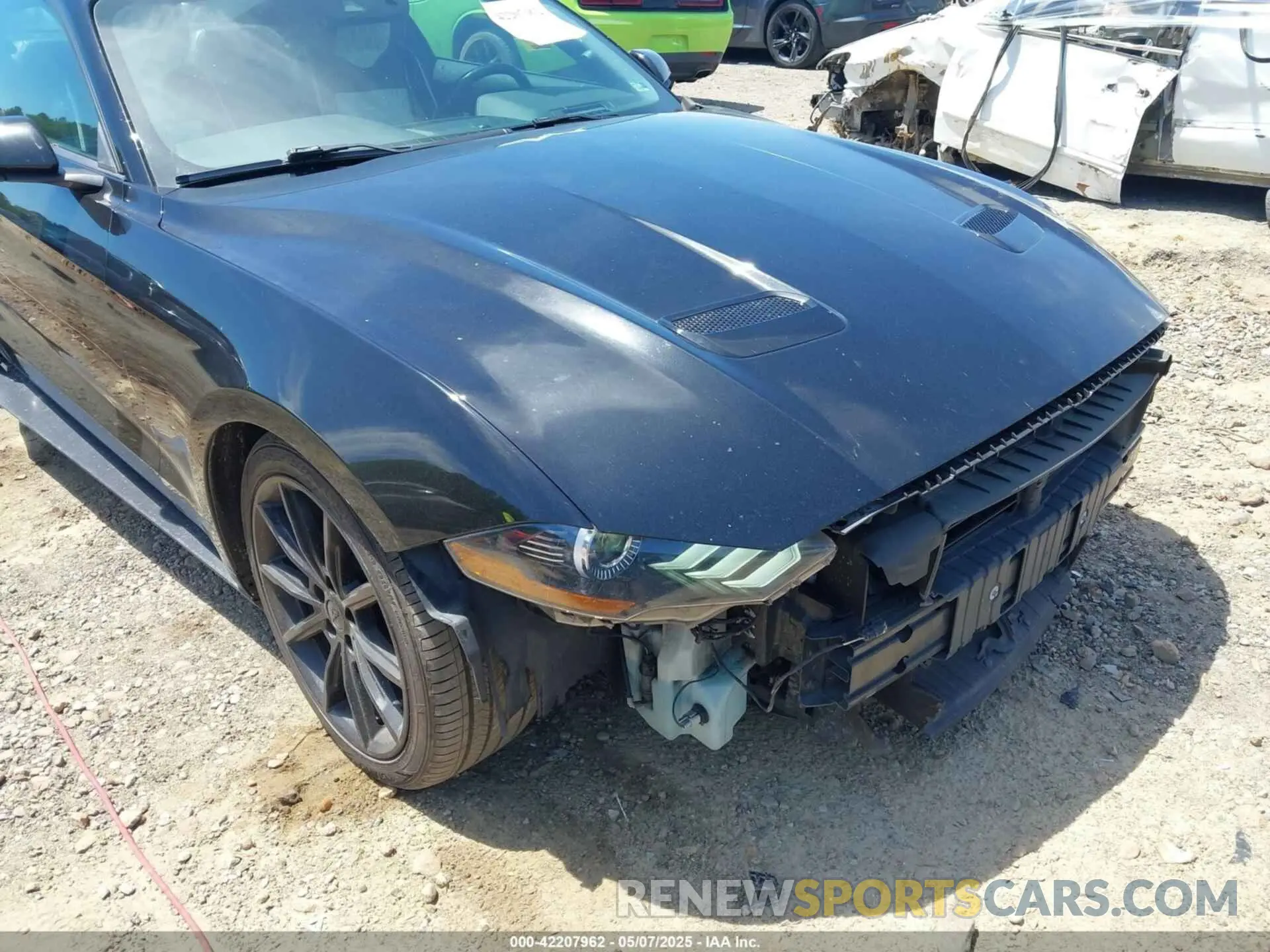 17 Photograph of a damaged car 1FA6P8TH4K5159573 FORD MUSTANG 2019