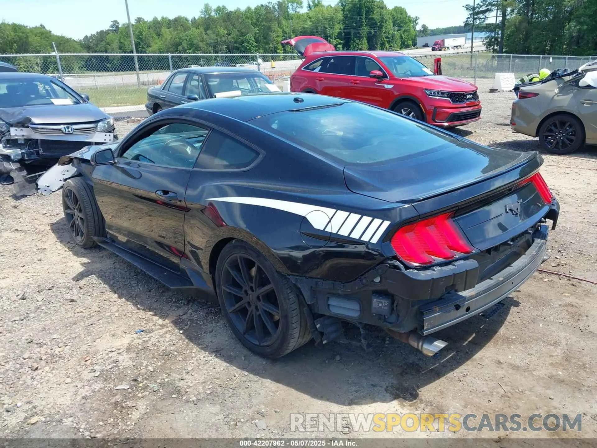3 Photograph of a damaged car 1FA6P8TH4K5159573 FORD MUSTANG 2019
