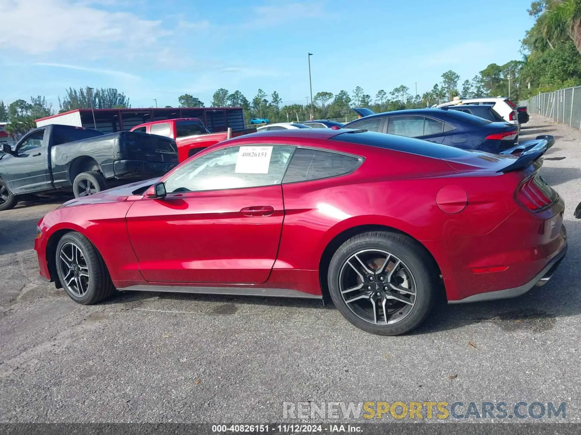 14 Photograph of a damaged car 1FA6P8TH4K5200283 FORD MUSTANG 2019
