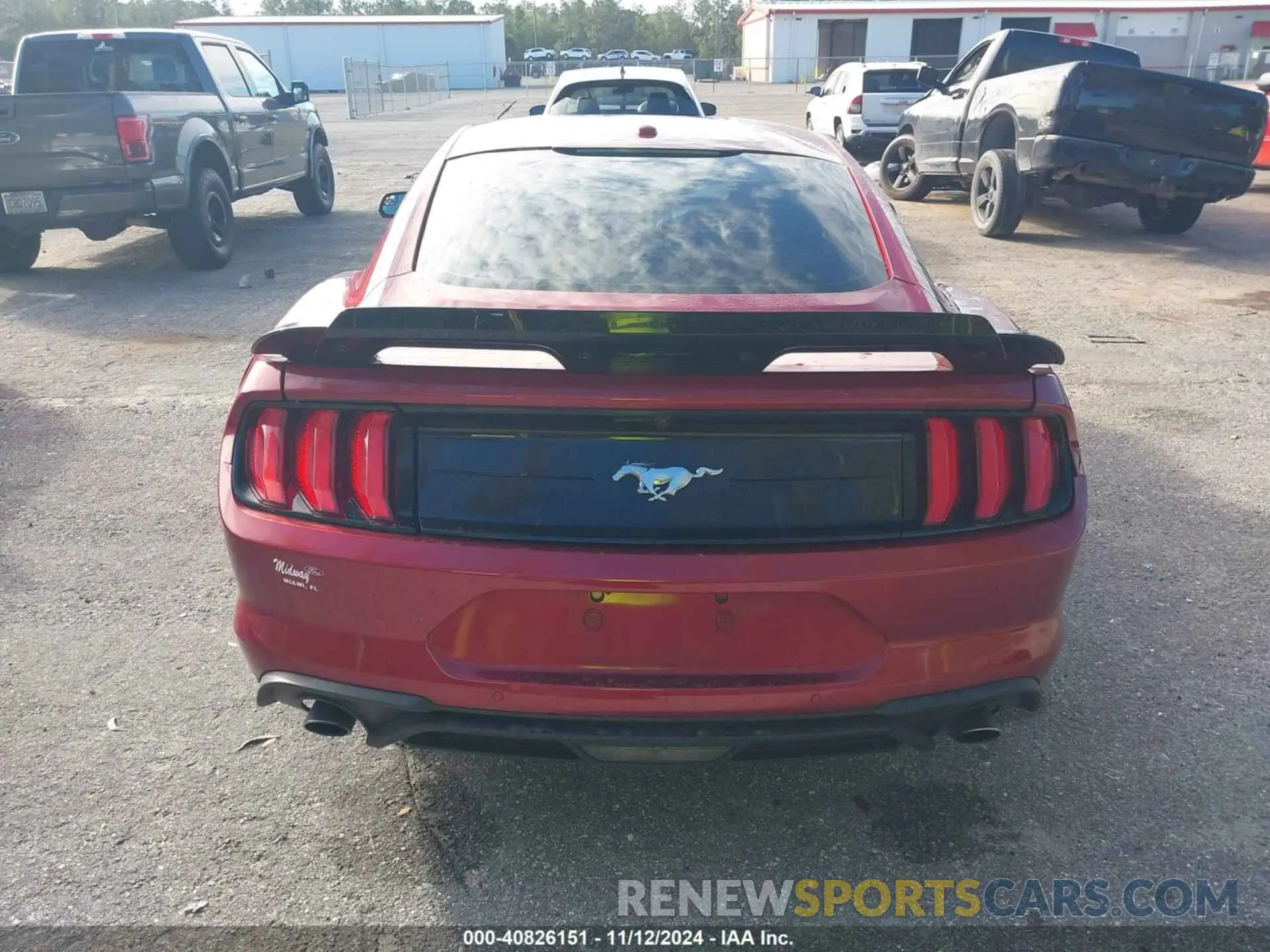 16 Photograph of a damaged car 1FA6P8TH4K5200283 FORD MUSTANG 2019