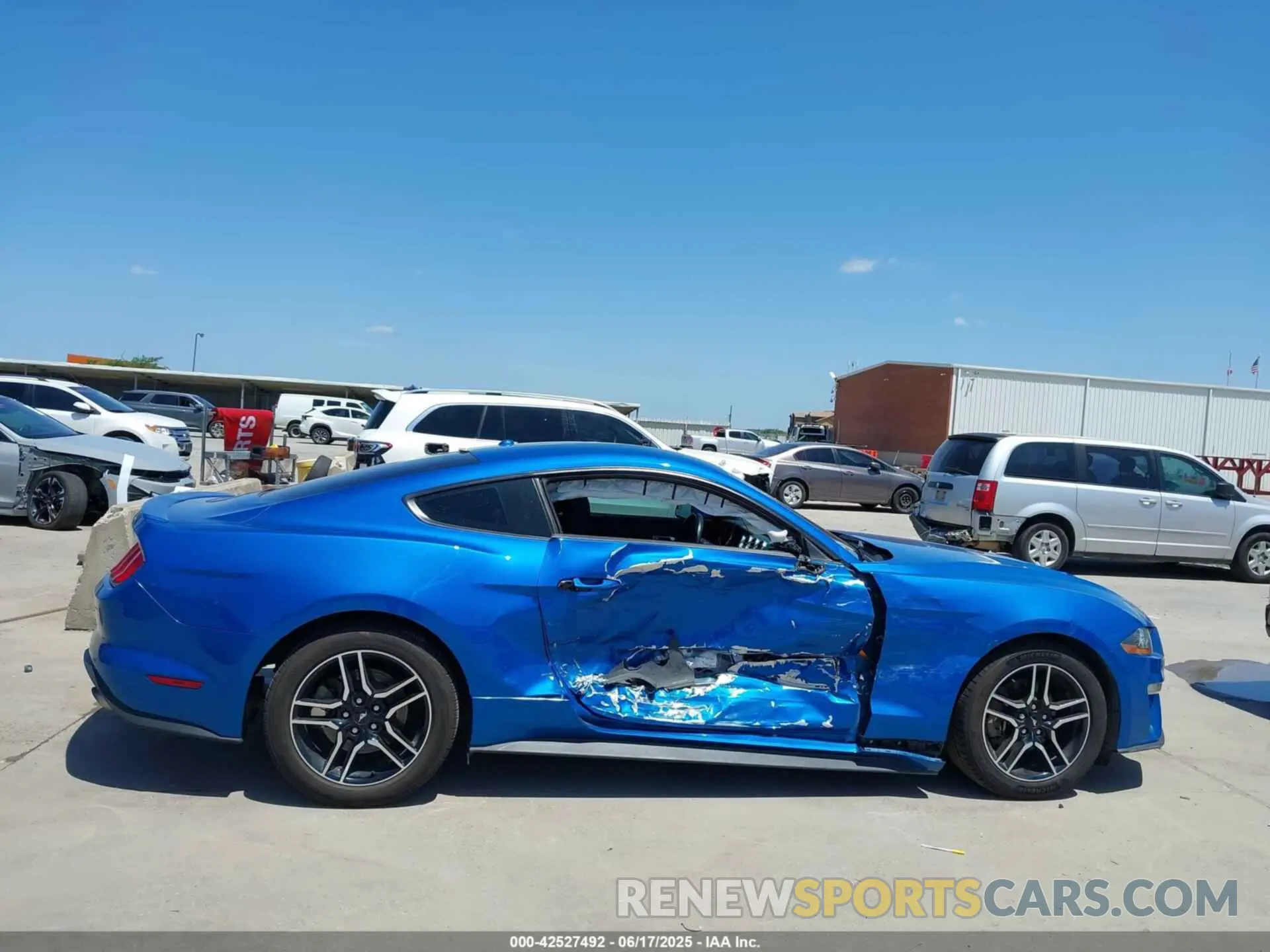 13 Photograph of a damaged car 1FA6P8TH4K5201515 FORD MUSTANG 2019