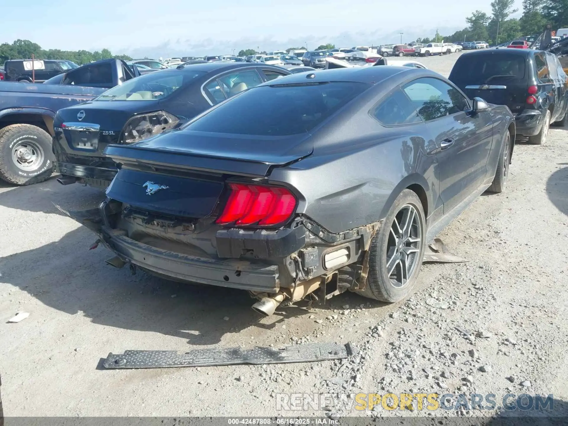 4 Photograph of a damaged car 1FA6P8TH5K5116389 FORD MUSTANG 2019
