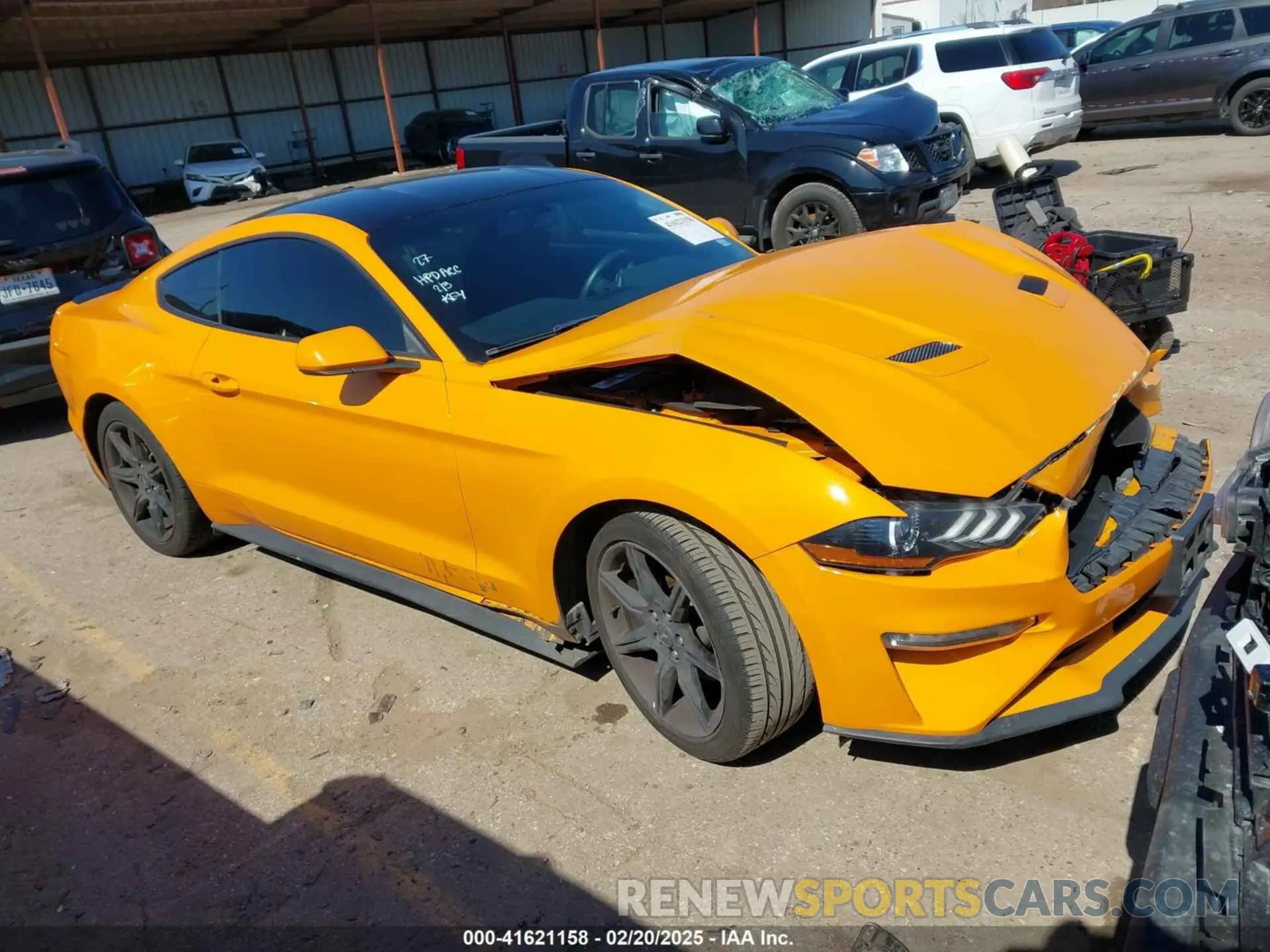 1 Photograph of a damaged car 1FA6P8TH5K5152941 FORD MUSTANG 2019