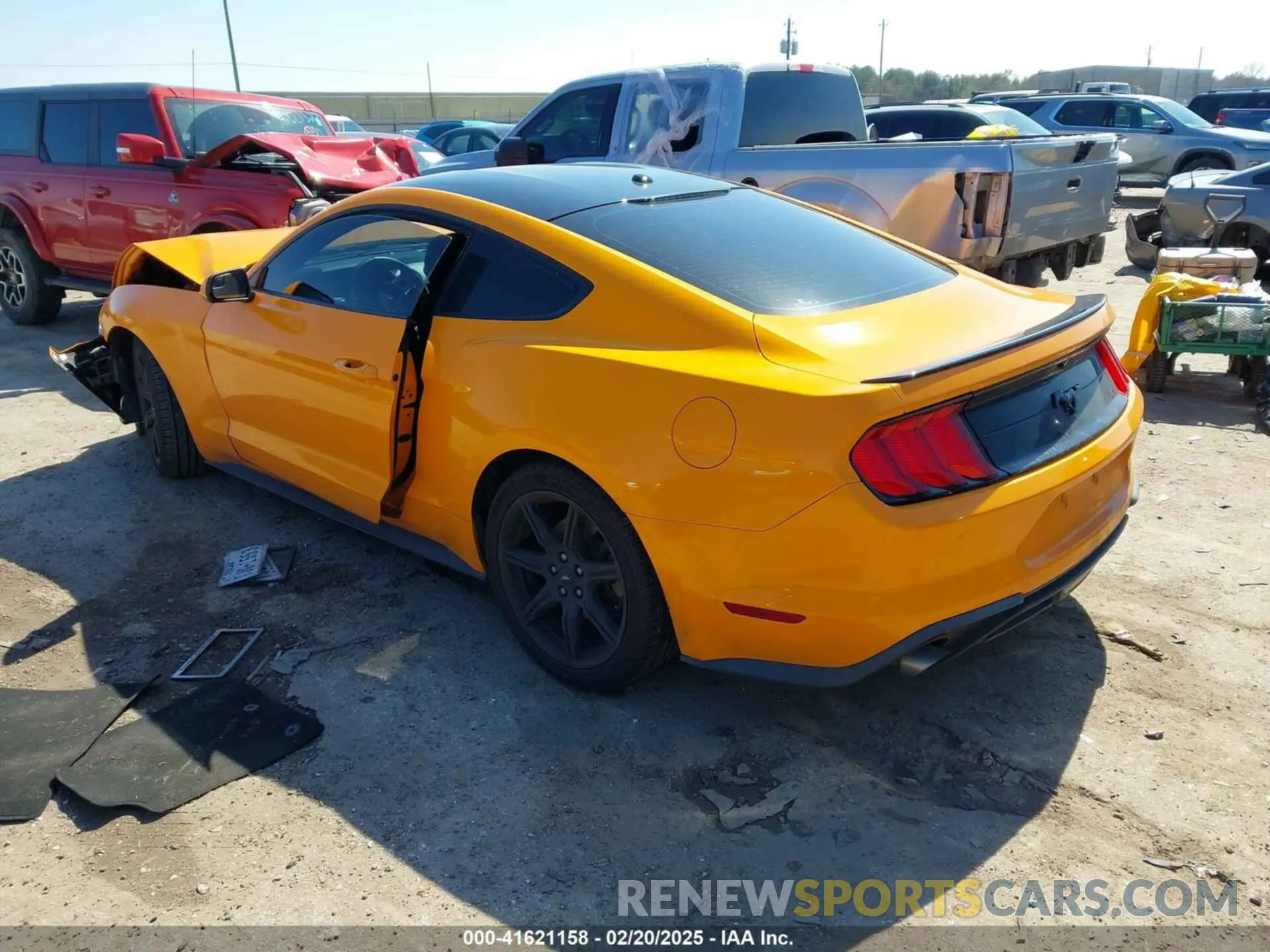 3 Photograph of a damaged car 1FA6P8TH5K5152941 FORD MUSTANG 2019