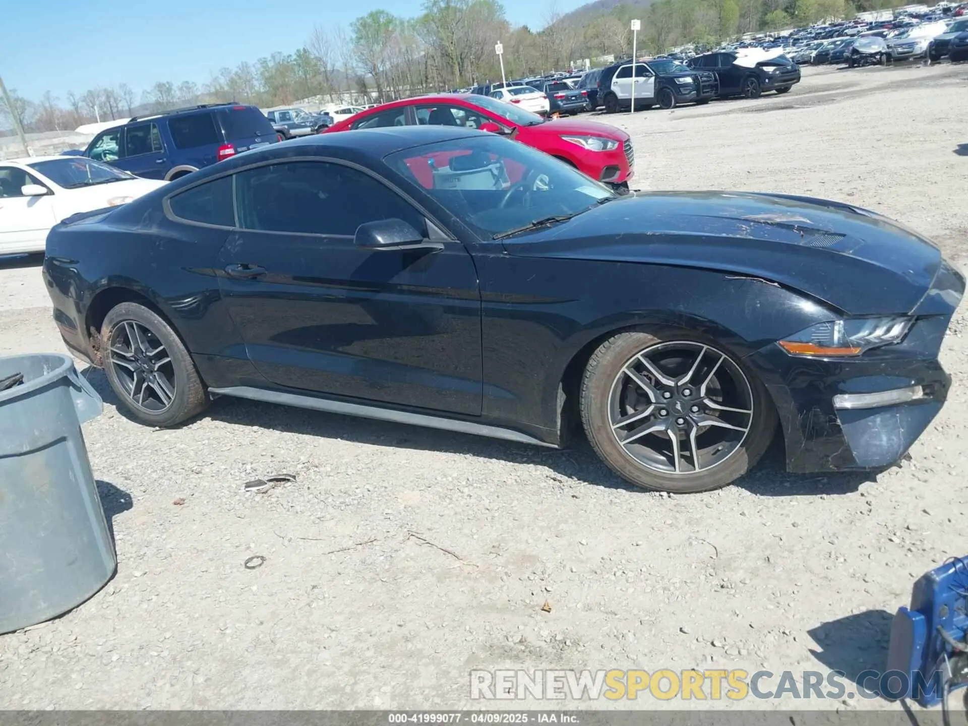1 Photograph of a damaged car 1FA6P8TH5K5185938 FORD MUSTANG 2019