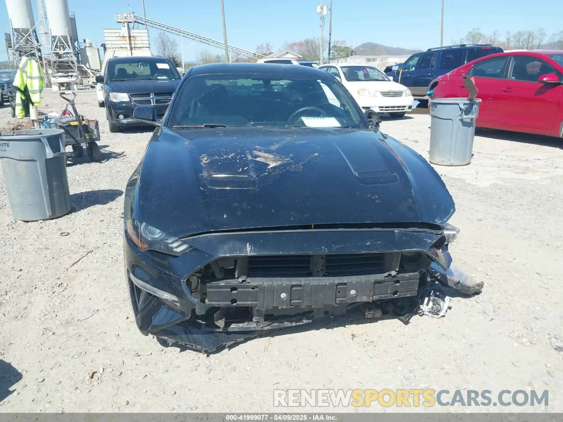 13 Photograph of a damaged car 1FA6P8TH5K5185938 FORD MUSTANG 2019
