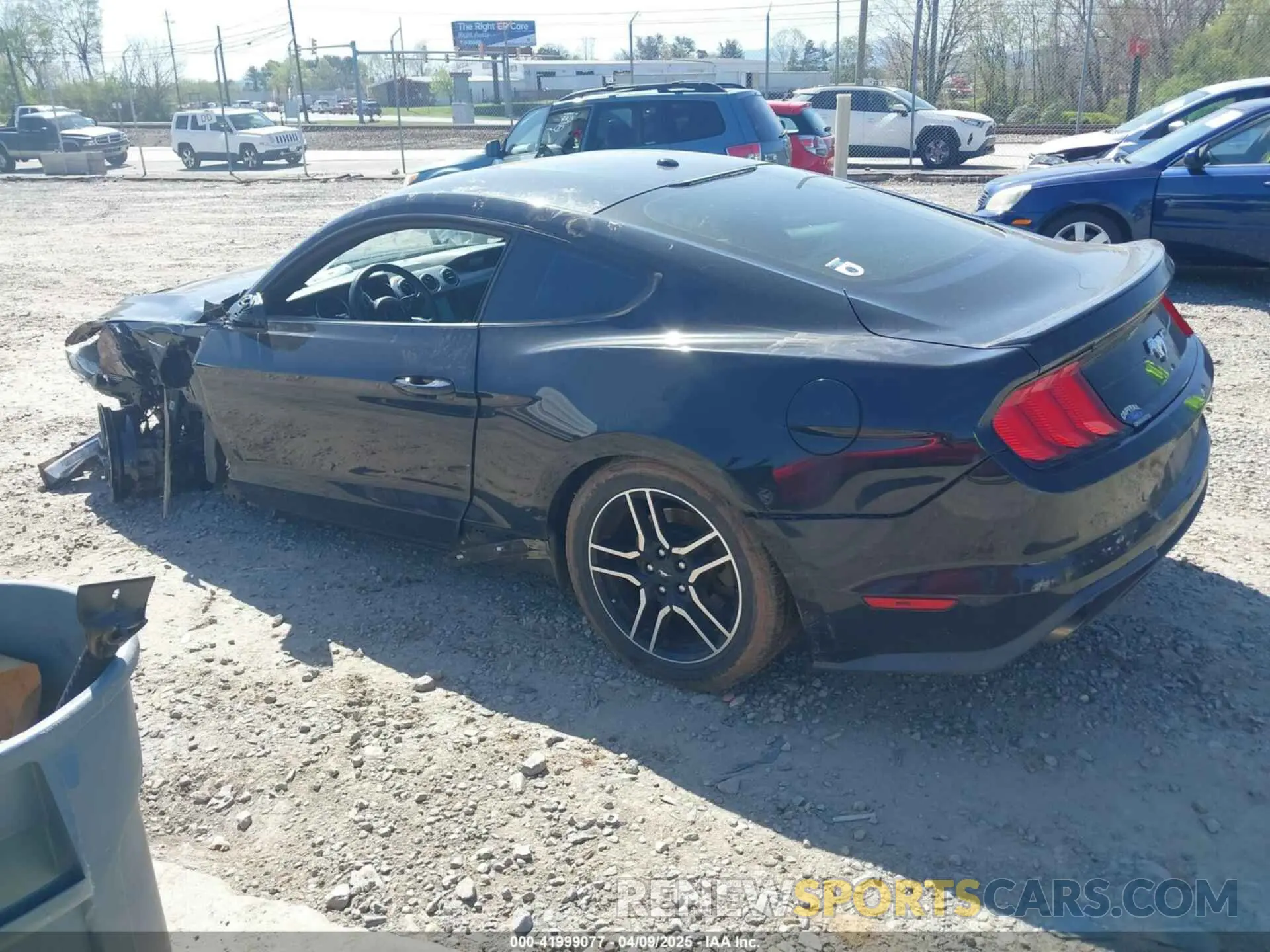 3 Photograph of a damaged car 1FA6P8TH5K5185938 FORD MUSTANG 2019
