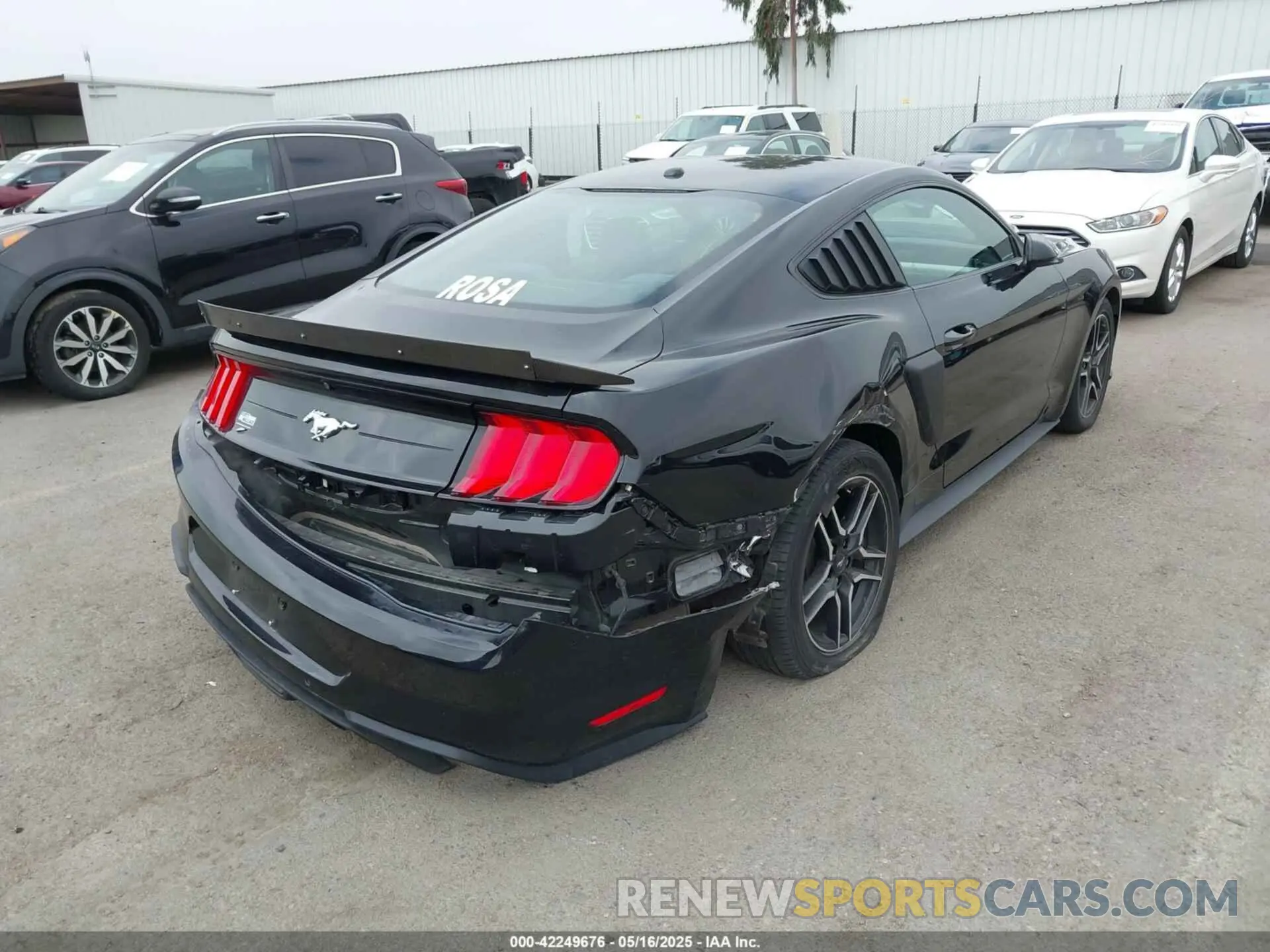 6 Photograph of a damaged car 1FA6P8TH5K5196535 FORD MUSTANG 2019