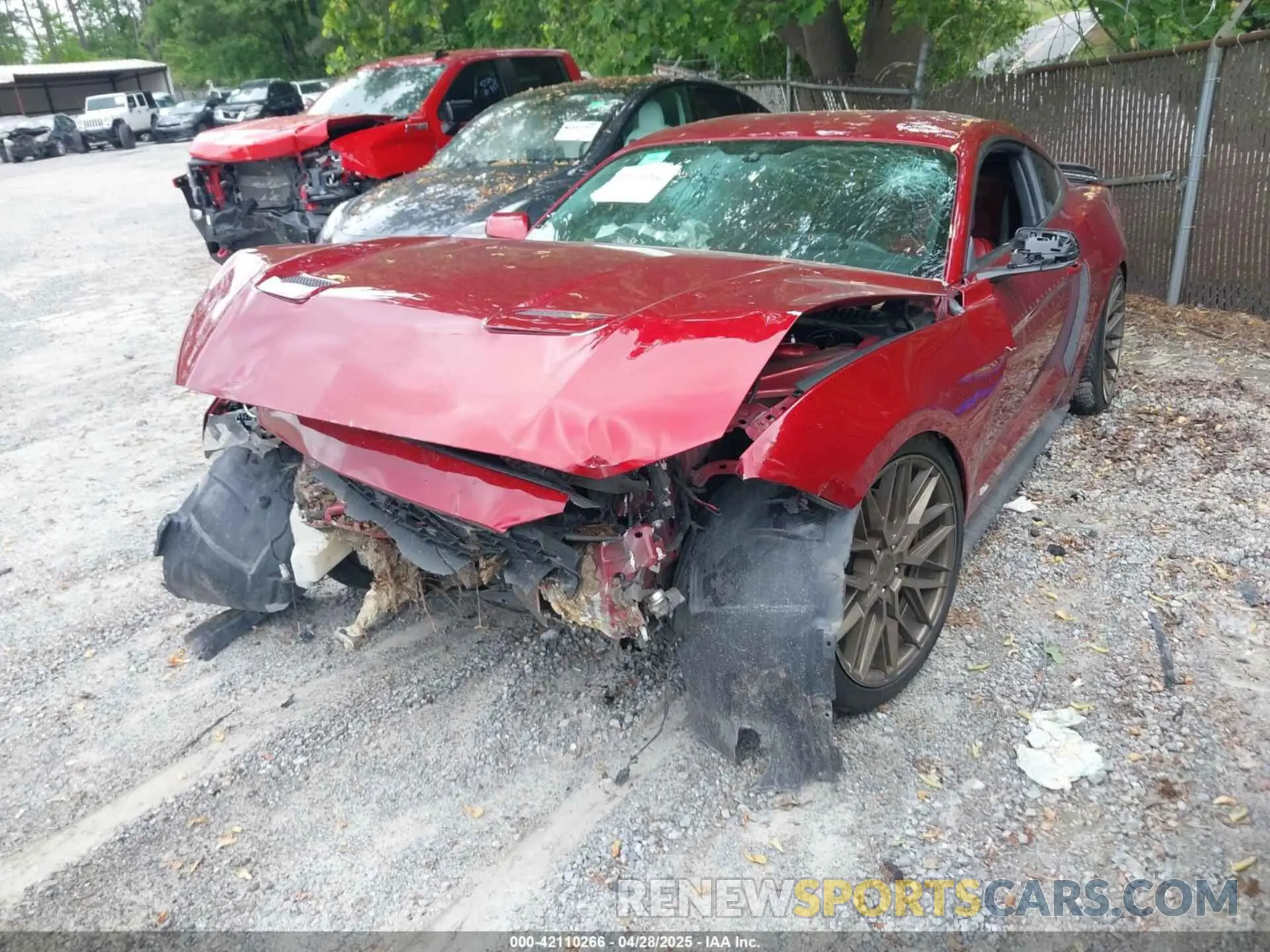 6 Photograph of a damaged car 1FA6P8TH6K5106342 FORD MUSTANG 2019