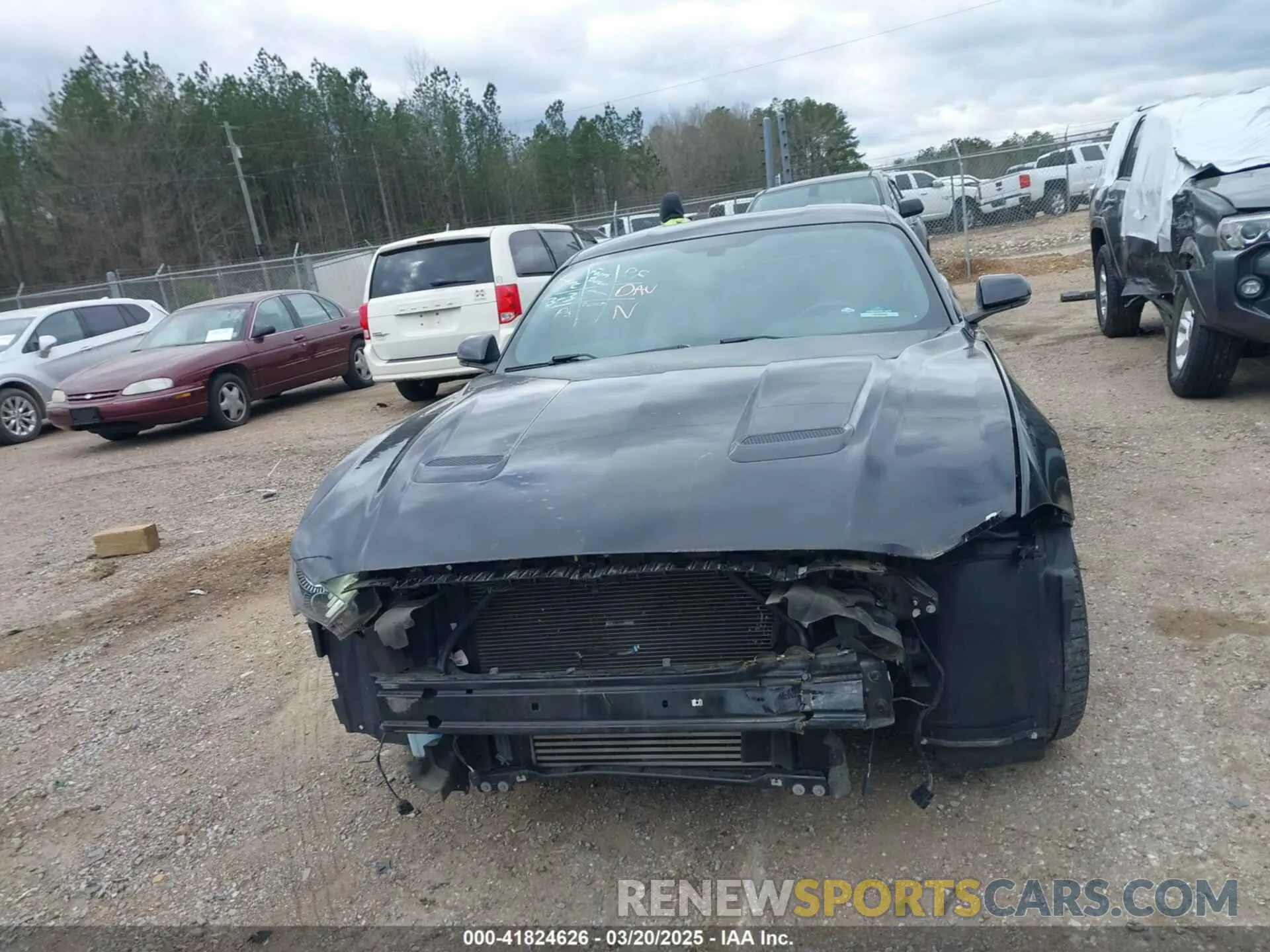 13 Photograph of a damaged car 1FA6P8TH6K5166654 FORD MUSTANG 2019