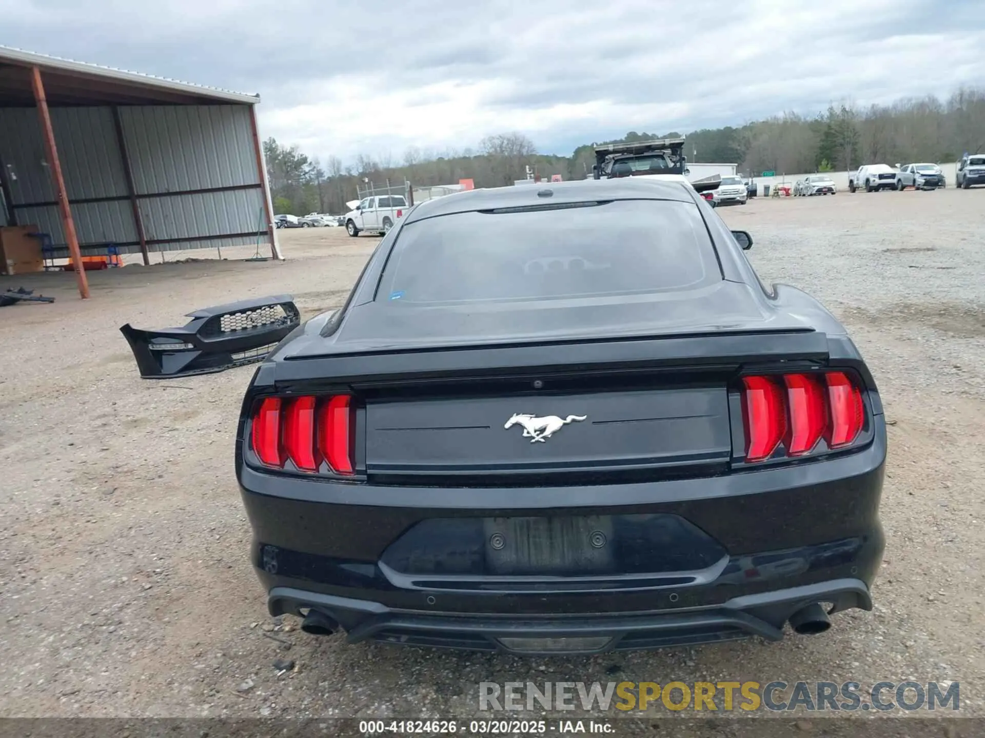 17 Photograph of a damaged car 1FA6P8TH6K5166654 FORD MUSTANG 2019
