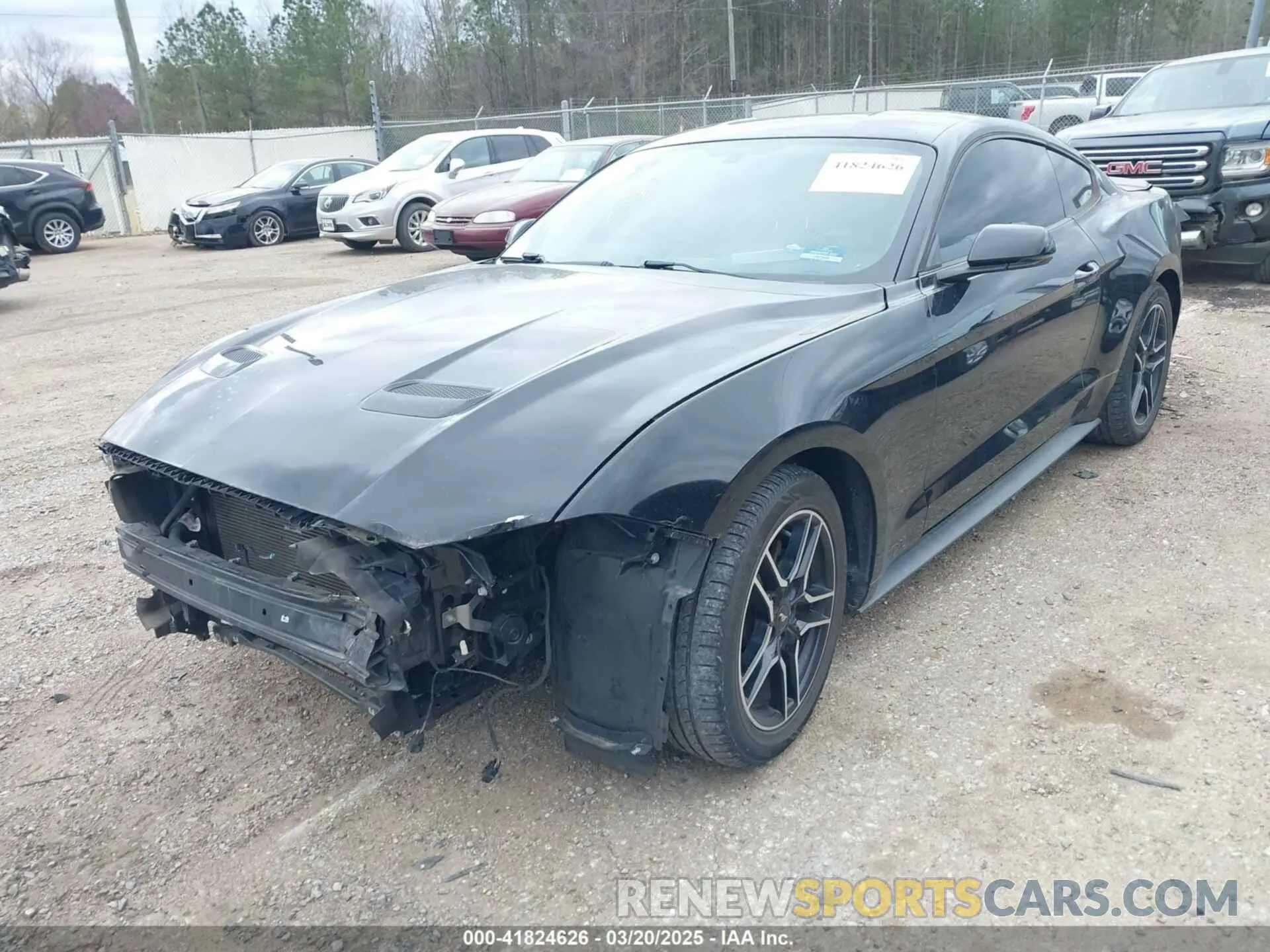 18 Photograph of a damaged car 1FA6P8TH6K5166654 FORD MUSTANG 2019