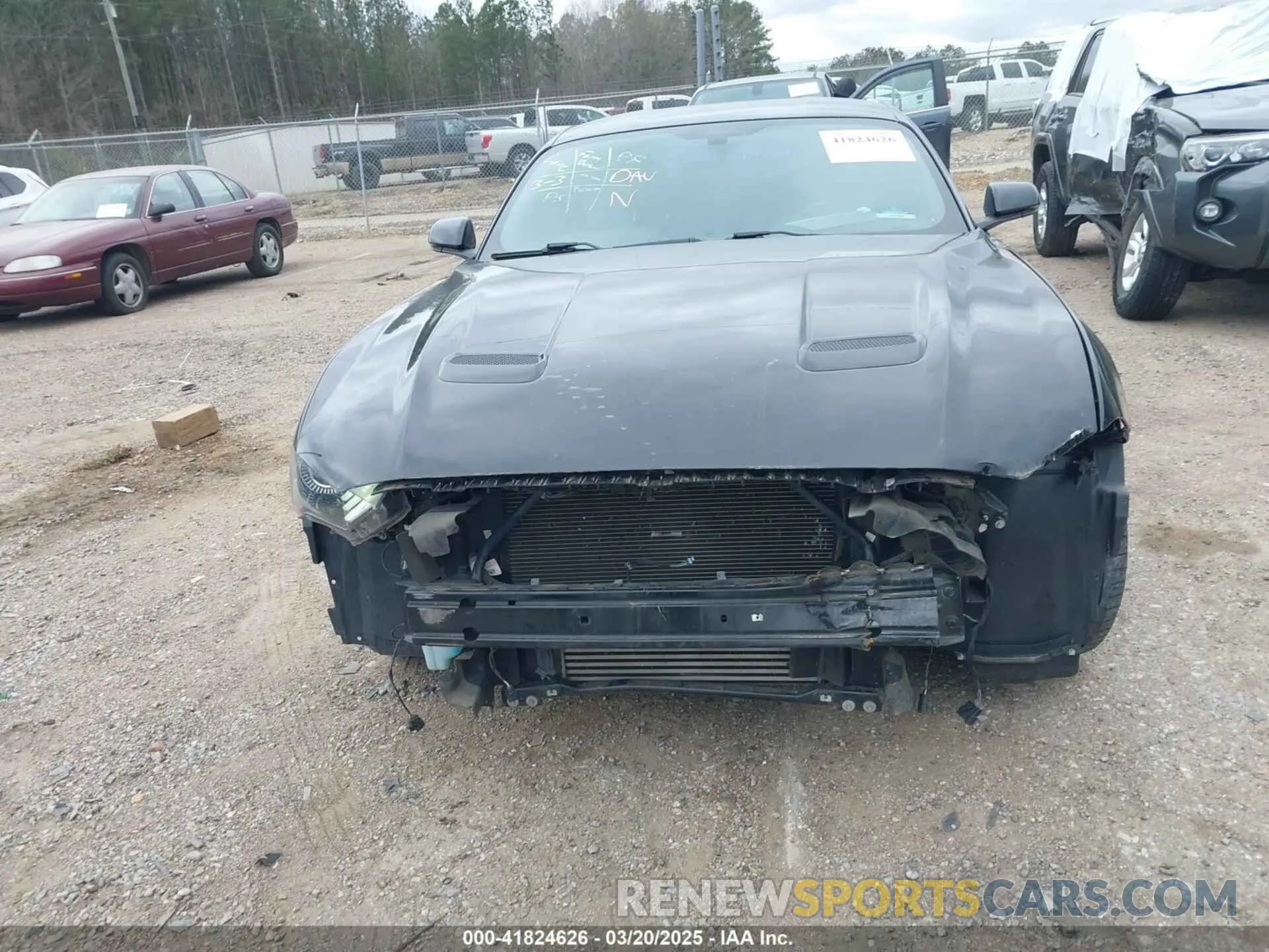 6 Photograph of a damaged car 1FA6P8TH6K5166654 FORD MUSTANG 2019