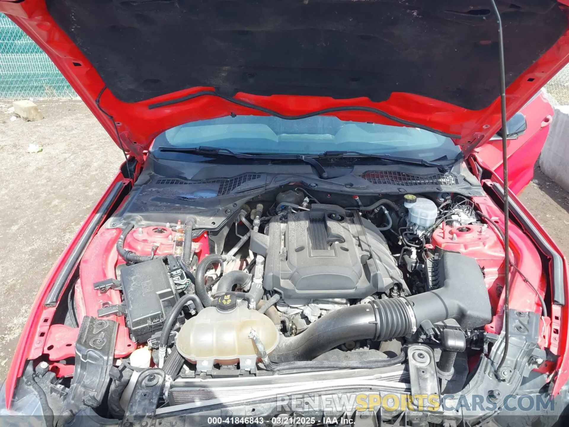 10 Photograph of a damaged car 1FA6P8TH6K5197340 FORD MUSTANG 2019