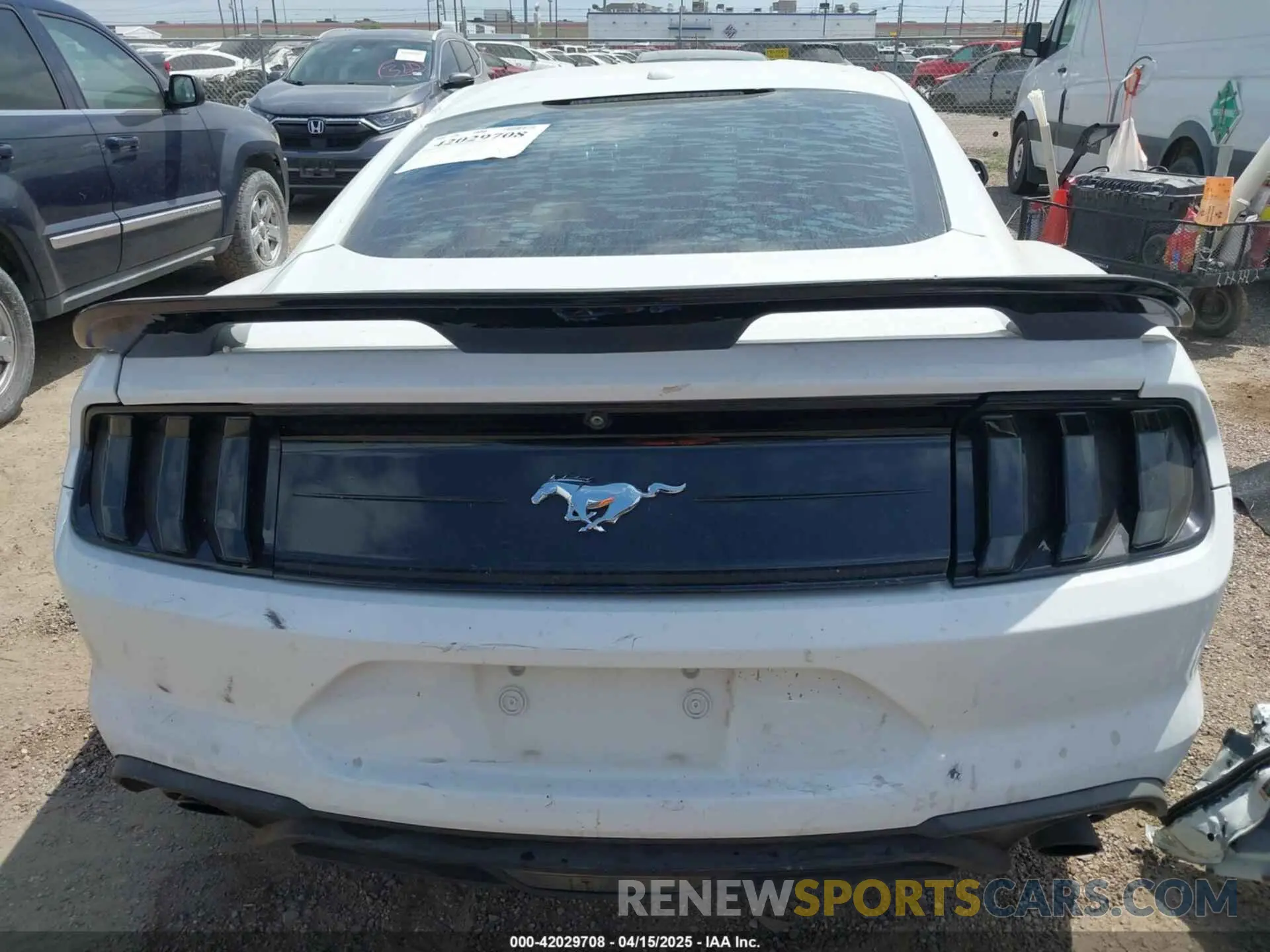 16 Photograph of a damaged car 1FA6P8TH6K5201807 FORD MUSTANG 2019
