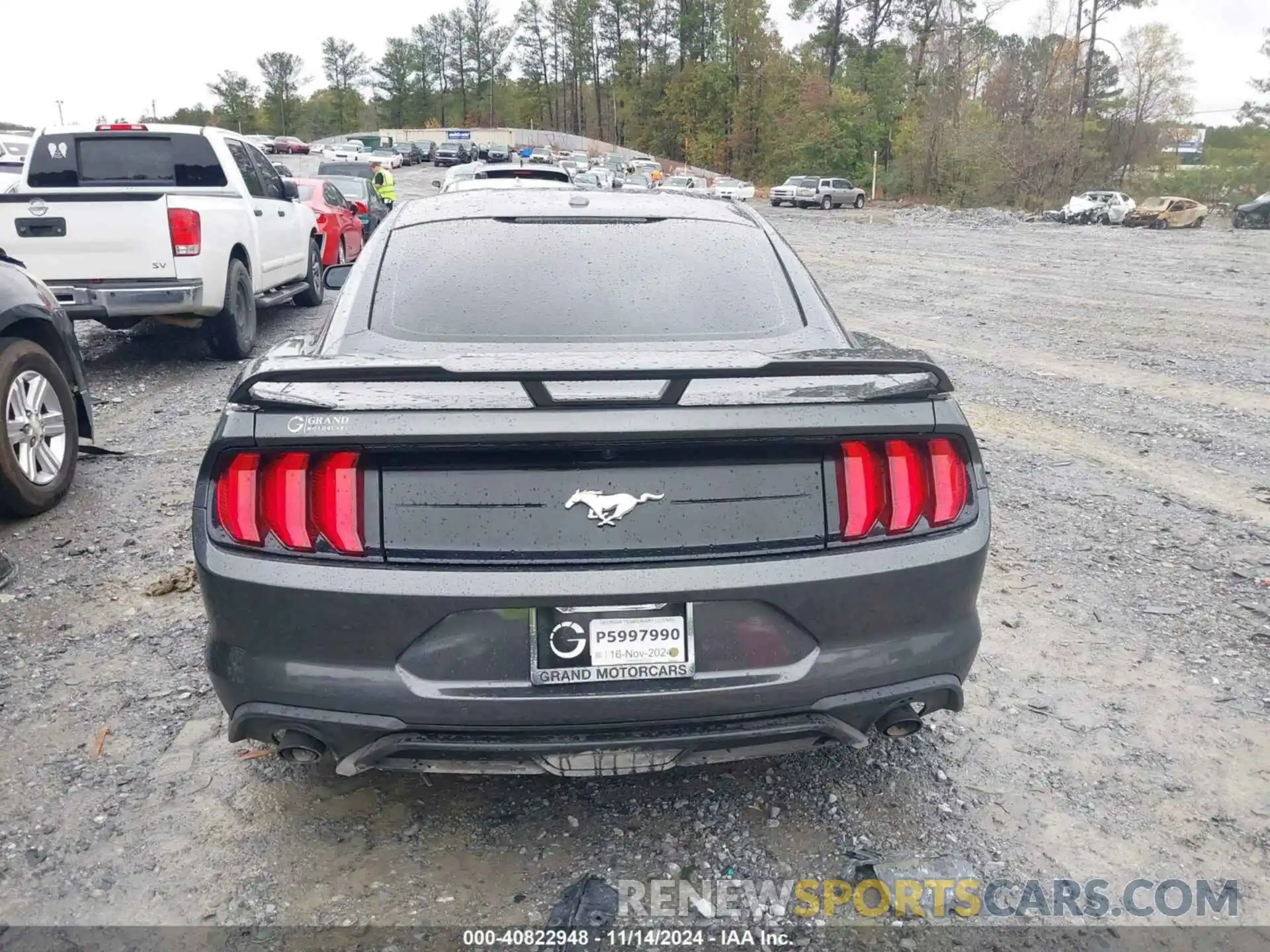 16 Photograph of a damaged car 1FA6P8TH7K5129127 FORD MUSTANG 2019