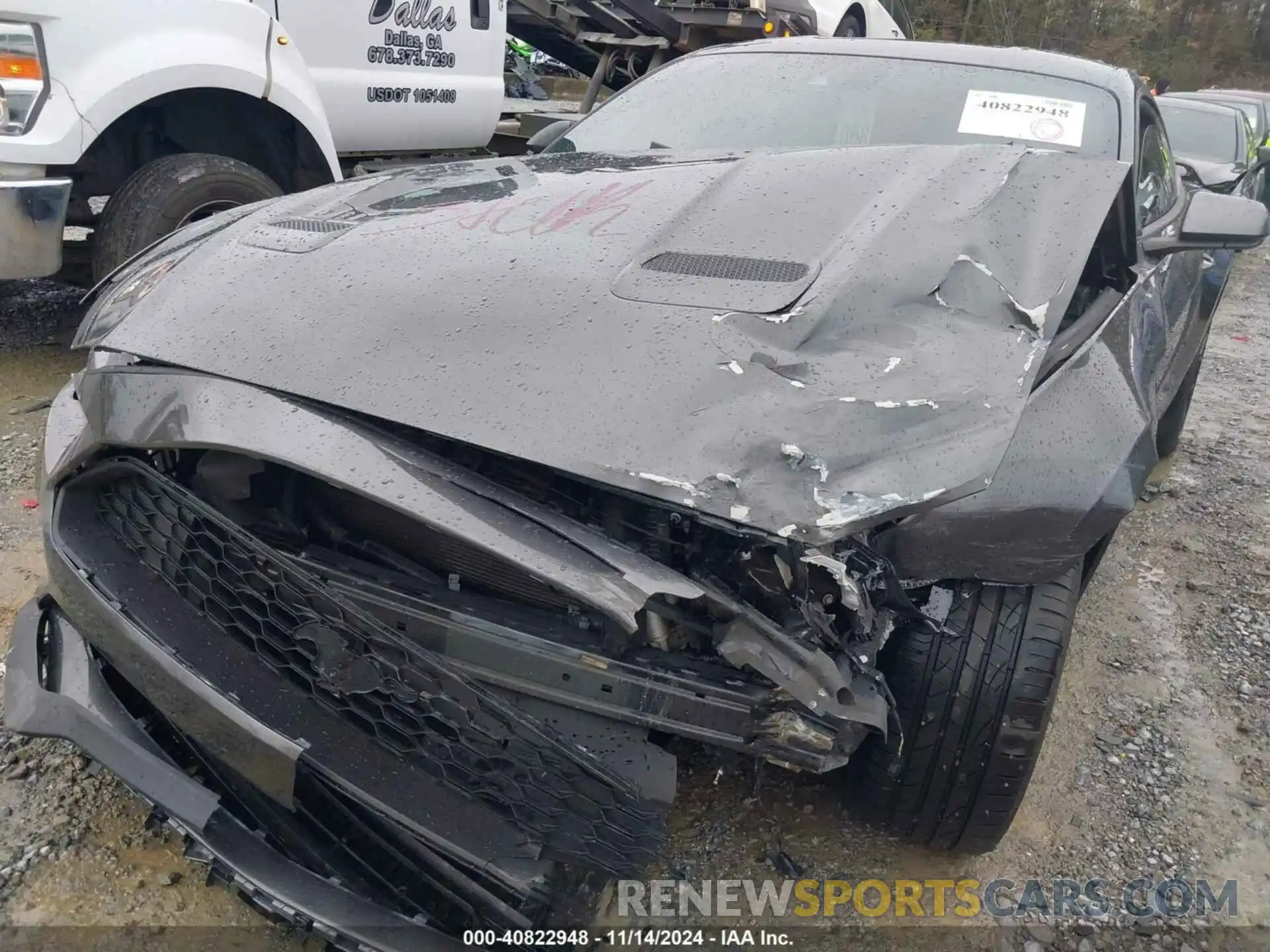 6 Photograph of a damaged car 1FA6P8TH7K5129127 FORD MUSTANG 2019