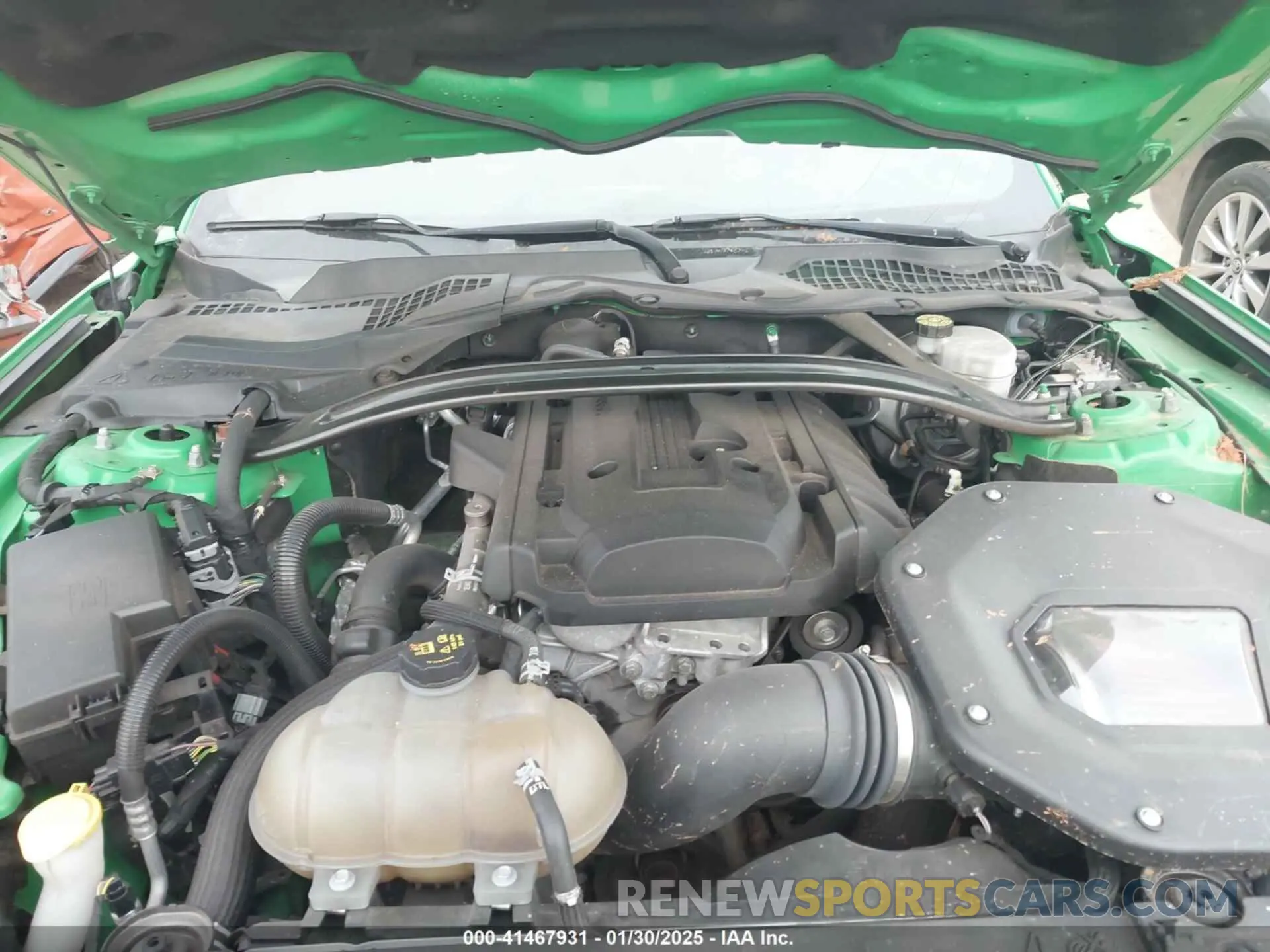 10 Photograph of a damaged car 1FA6P8TH7K5141519 FORD MUSTANG 2019