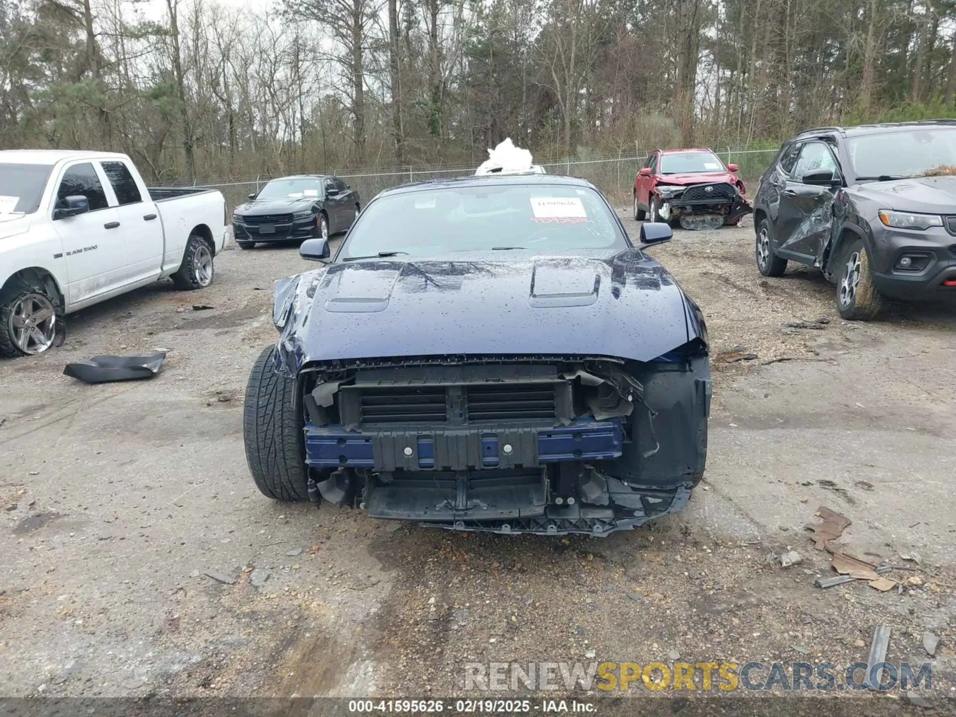 13 Photograph of a damaged car 1FA6P8TH7K5167134 FORD MUSTANG 2019