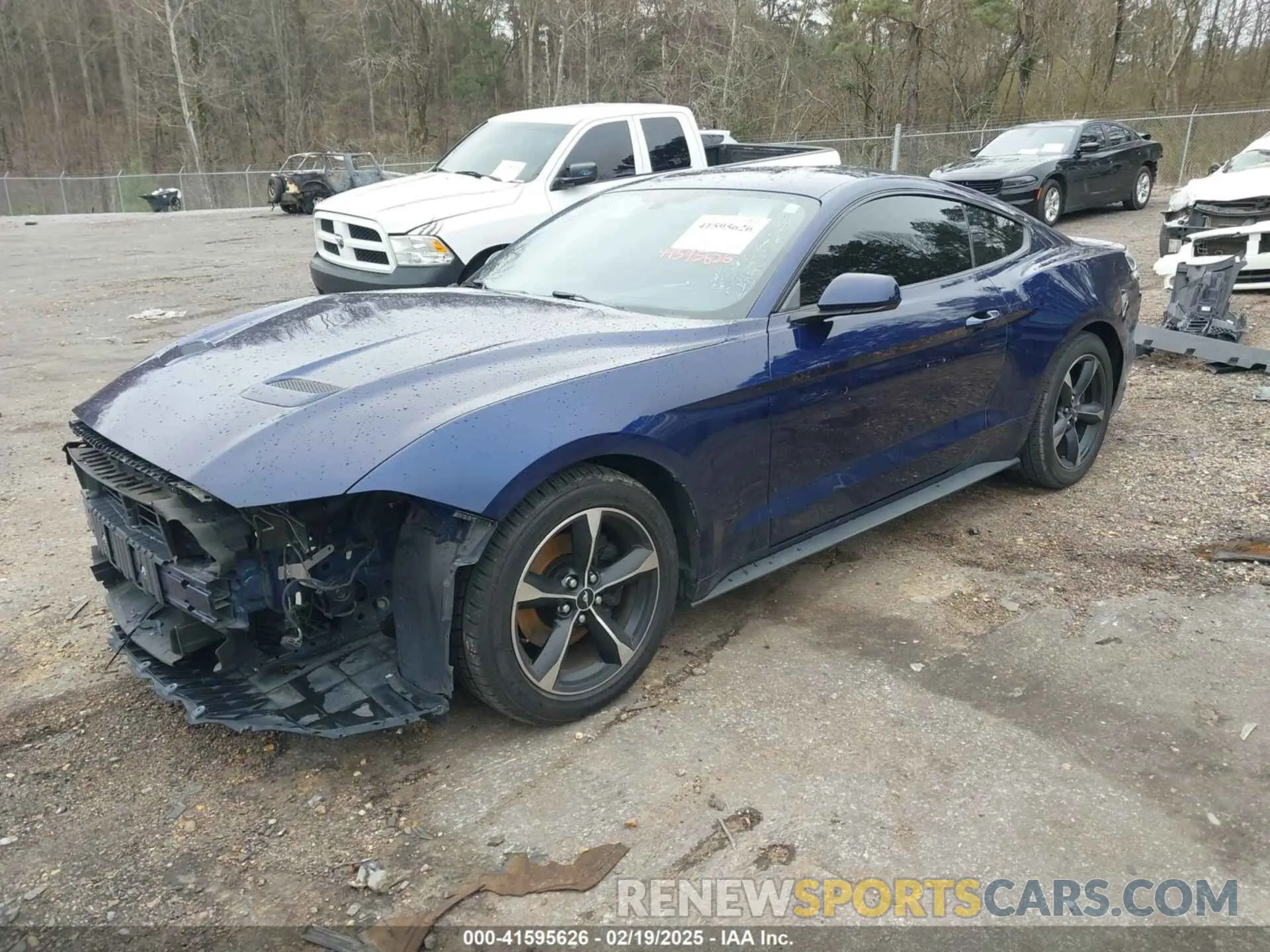 2 Photograph of a damaged car 1FA6P8TH7K5167134 FORD MUSTANG 2019