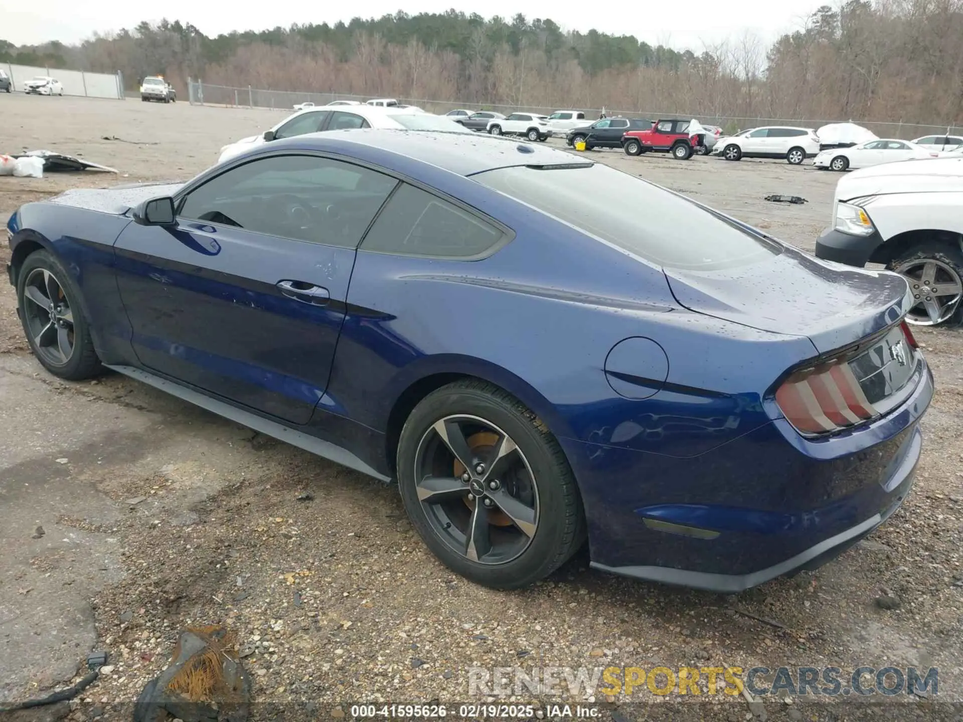 3 Photograph of a damaged car 1FA6P8TH7K5167134 FORD MUSTANG 2019