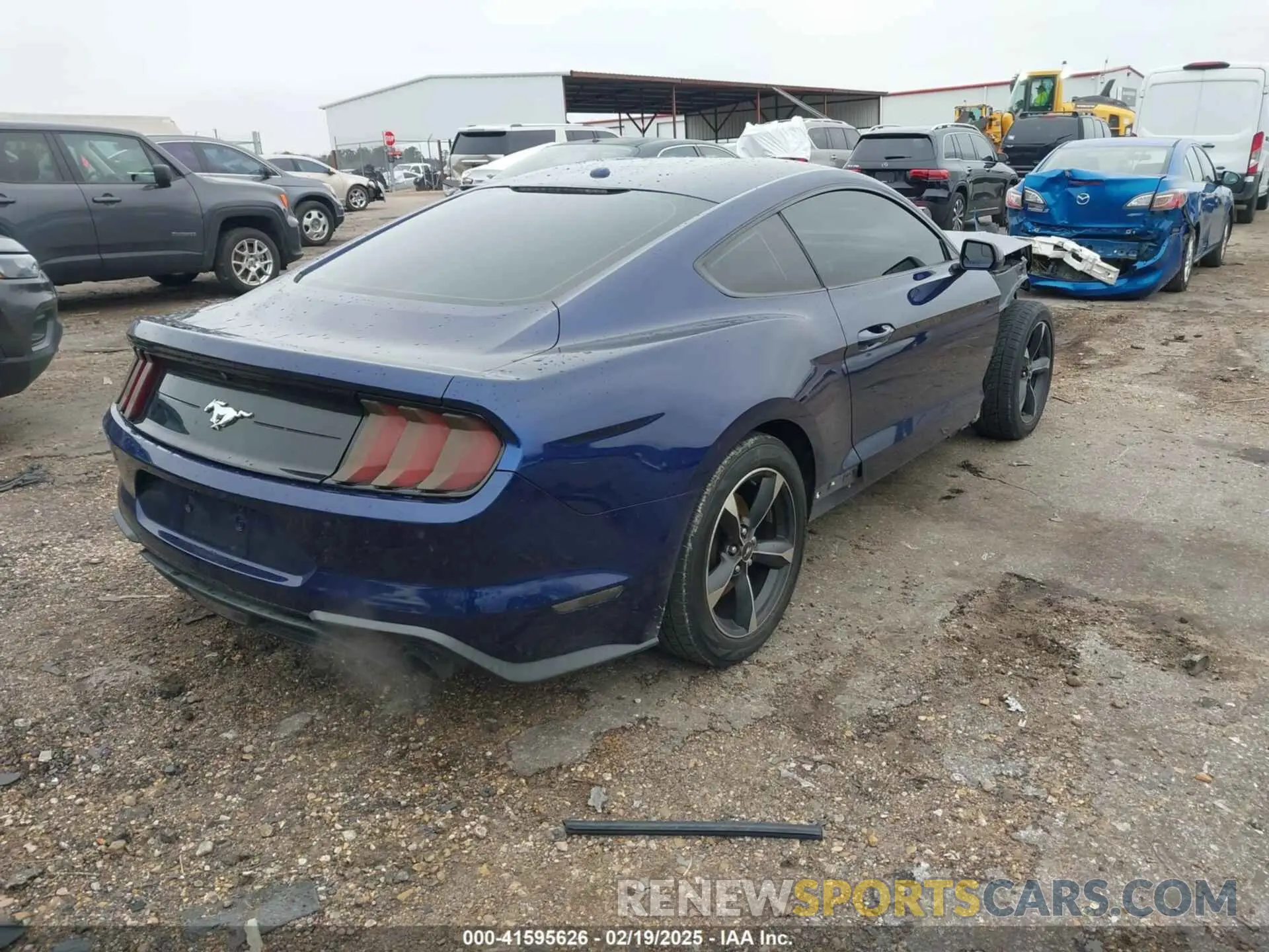4 Photograph of a damaged car 1FA6P8TH7K5167134 FORD MUSTANG 2019