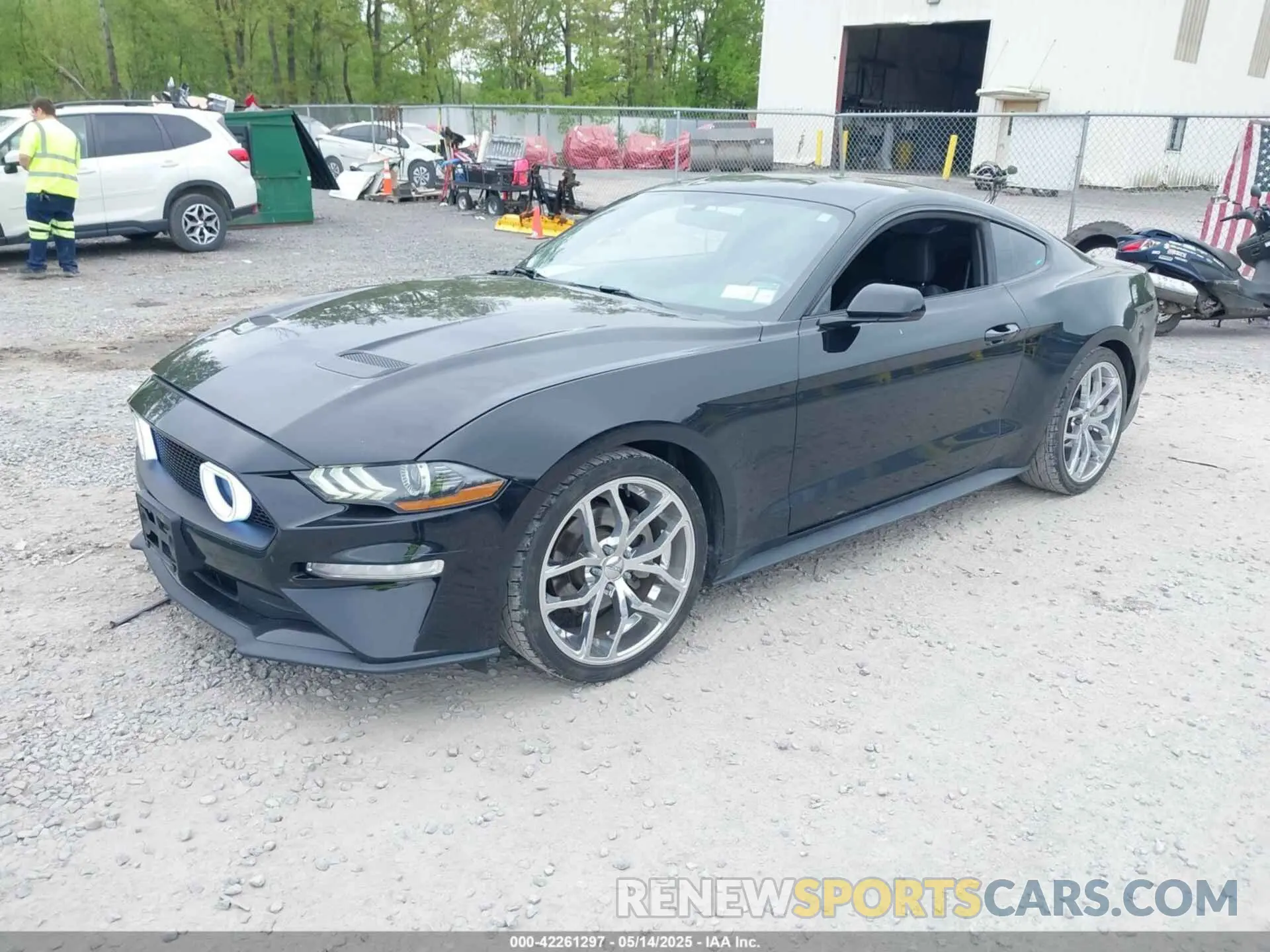 2 Photograph of a damaged car 1FA6P8TH8K5129816 FORD MUSTANG 2019