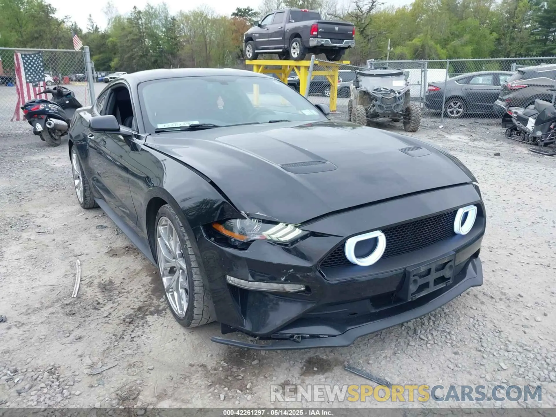6 Photograph of a damaged car 1FA6P8TH8K5129816 FORD MUSTANG 2019